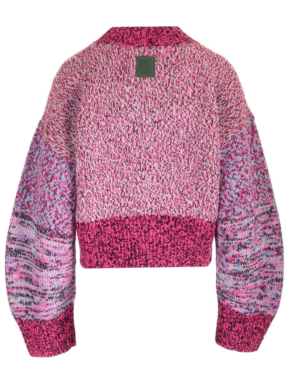Loewe Women Multi-Thread Mouliné Wool Sweater LOEWE