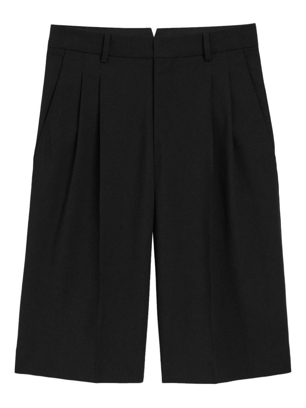 Ami Women Wide-Leg Bermuda Shorts AMI PARIS