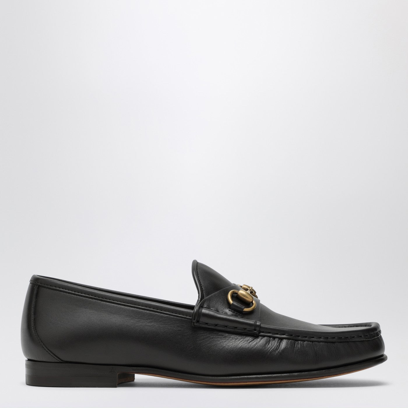 Gucci Moccasin Horsebit 1953 Brown Leather Men GUCCI