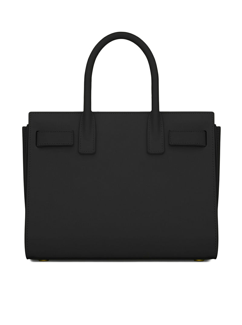 Saint Laurent Women Sac De Jour Baby In Black Leather Bag SAINT LAURENT