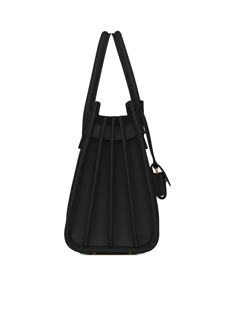Saint Laurent Women Sac De Jour Baby In Black Leather Bag SAINT LAURENT