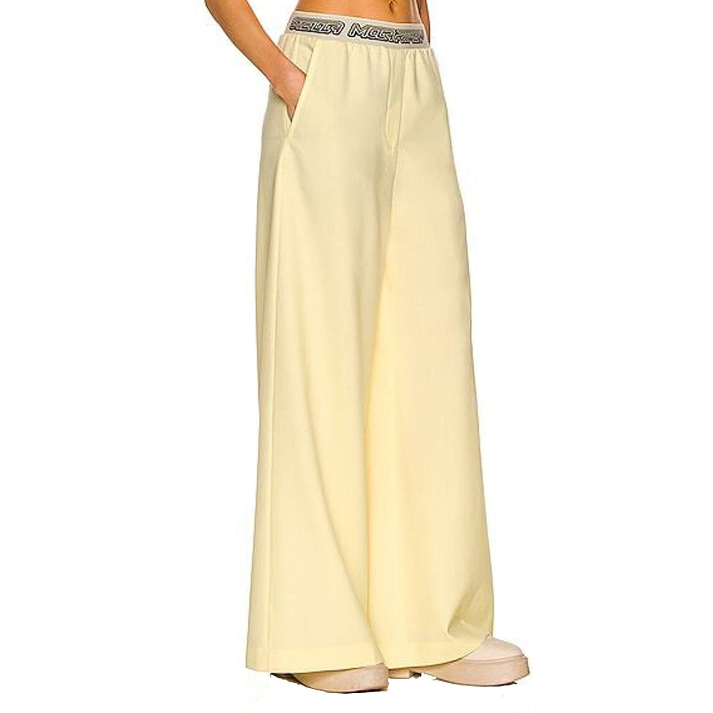 Stella Mccartney Logo Wool Pants Women STELLA MCCARTNEY