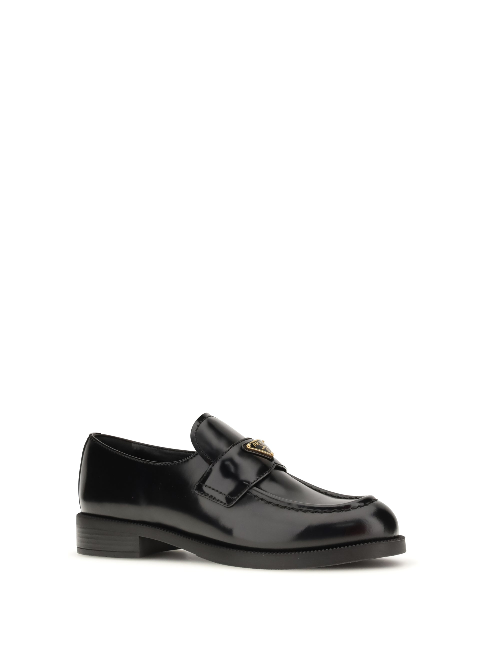 Prada Women Leather Loafers PRADA