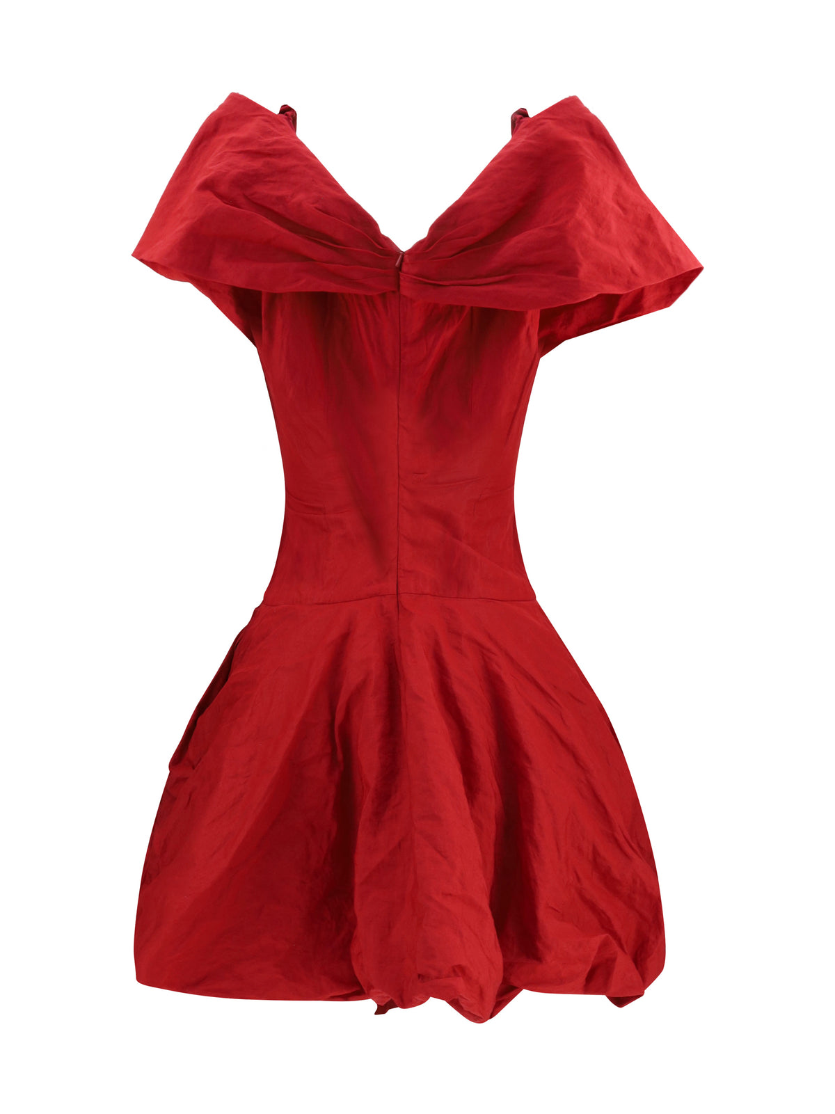 Magda Butrym Women Draped Shawl-Collar Midi Dress