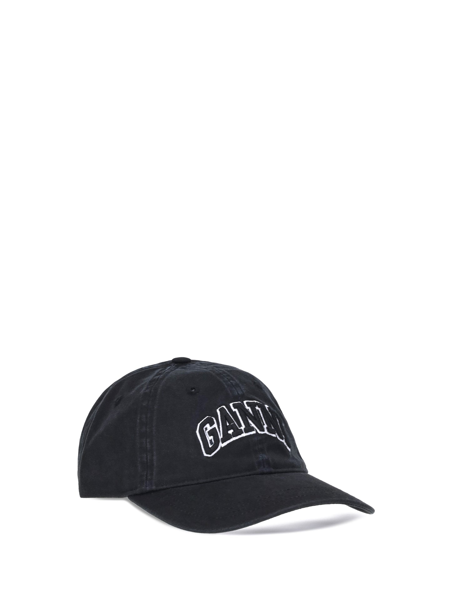 Ganni Women Logo Baseball Cap GANNI