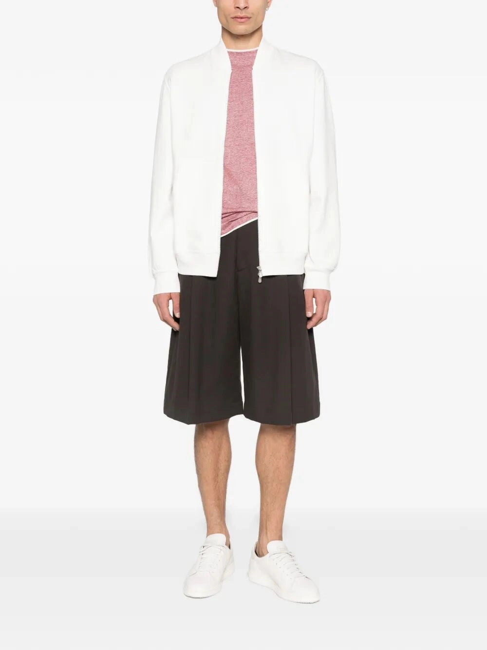 Brunello Cucinelli Men T-Shirt With Faux-Layering BRUNELLO CUCINELLI