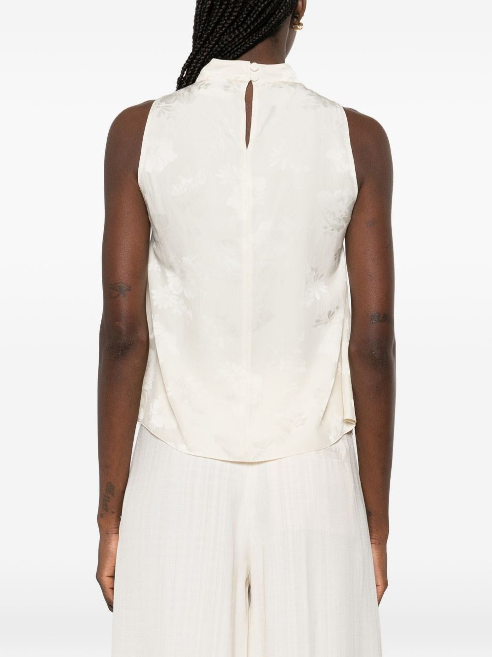 Forte_Forte Women Sleeveless Jacquard Top FORTE FORTE