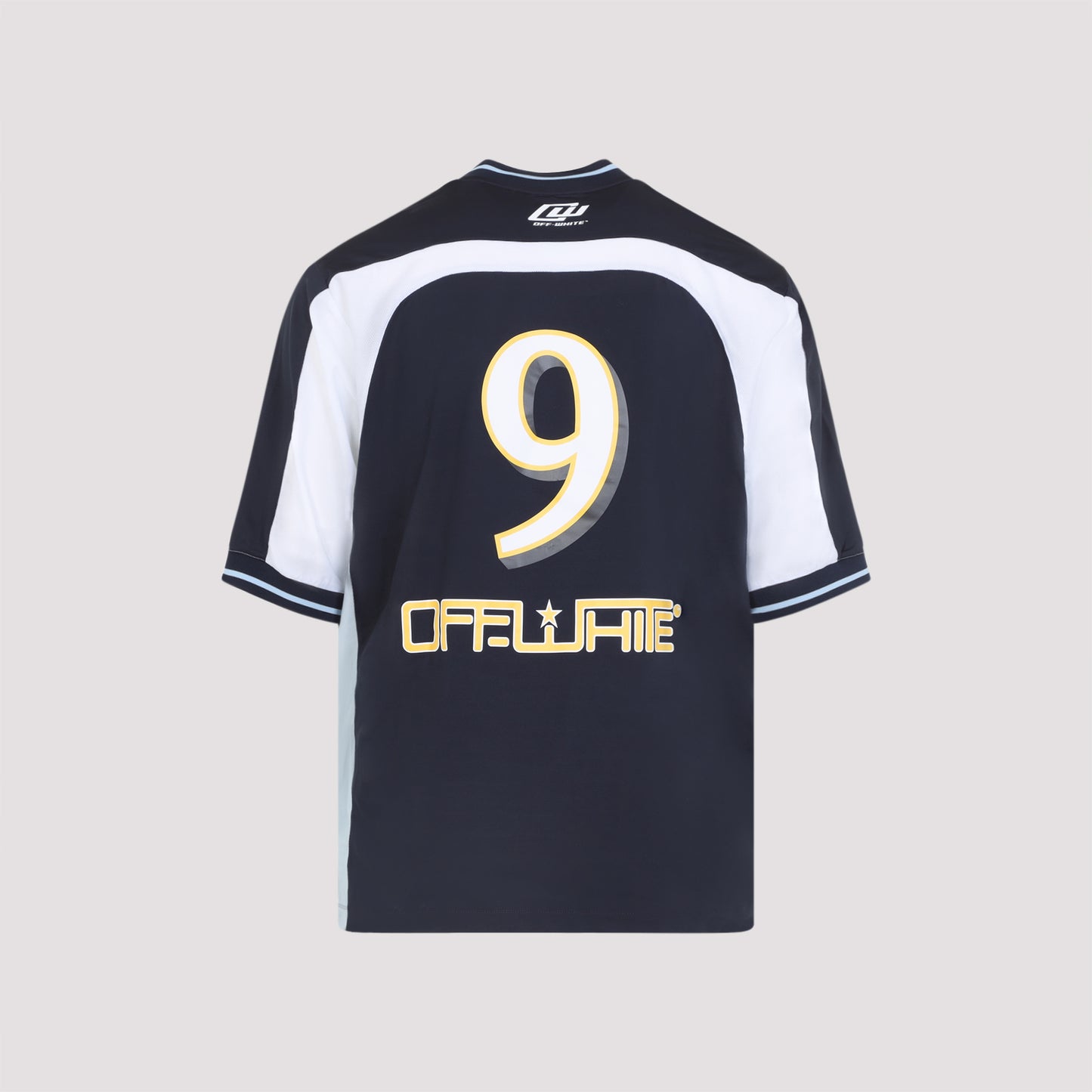 Off White Soccer V-Neck T-Shirt Men OFF-WHITE