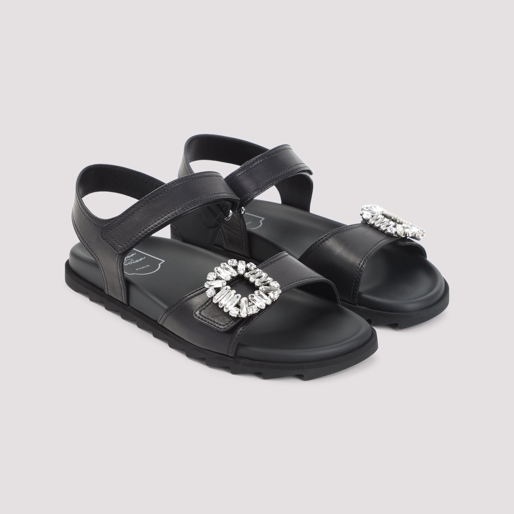 Roger Vivier Slidy Viv Strass Sandals Women ROGER VIVIER