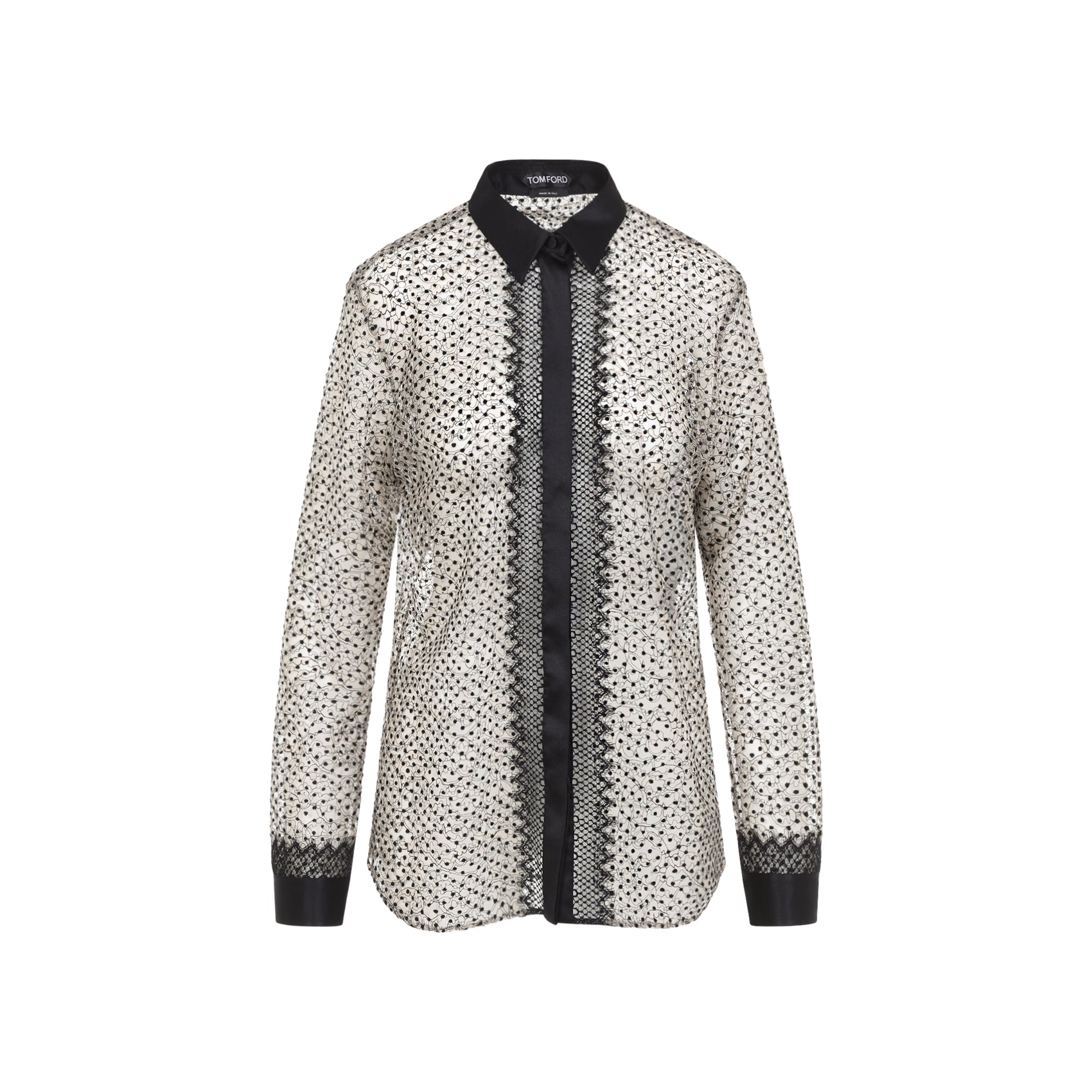 Tom Ford Flock Polka Dot Shirt Women TOM FORD
