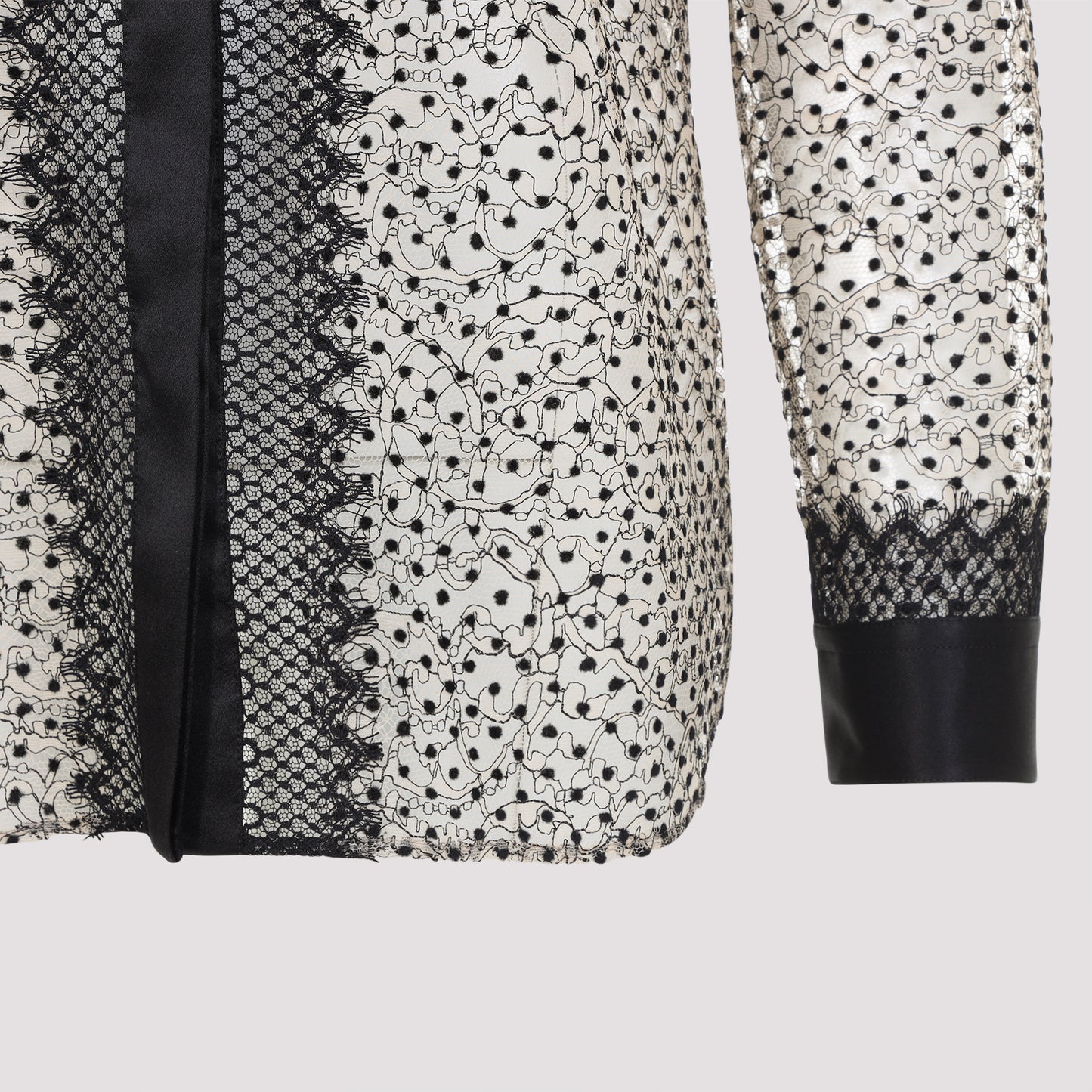 Tom Ford Flock Polka Dot Shirt Women TOM FORD
