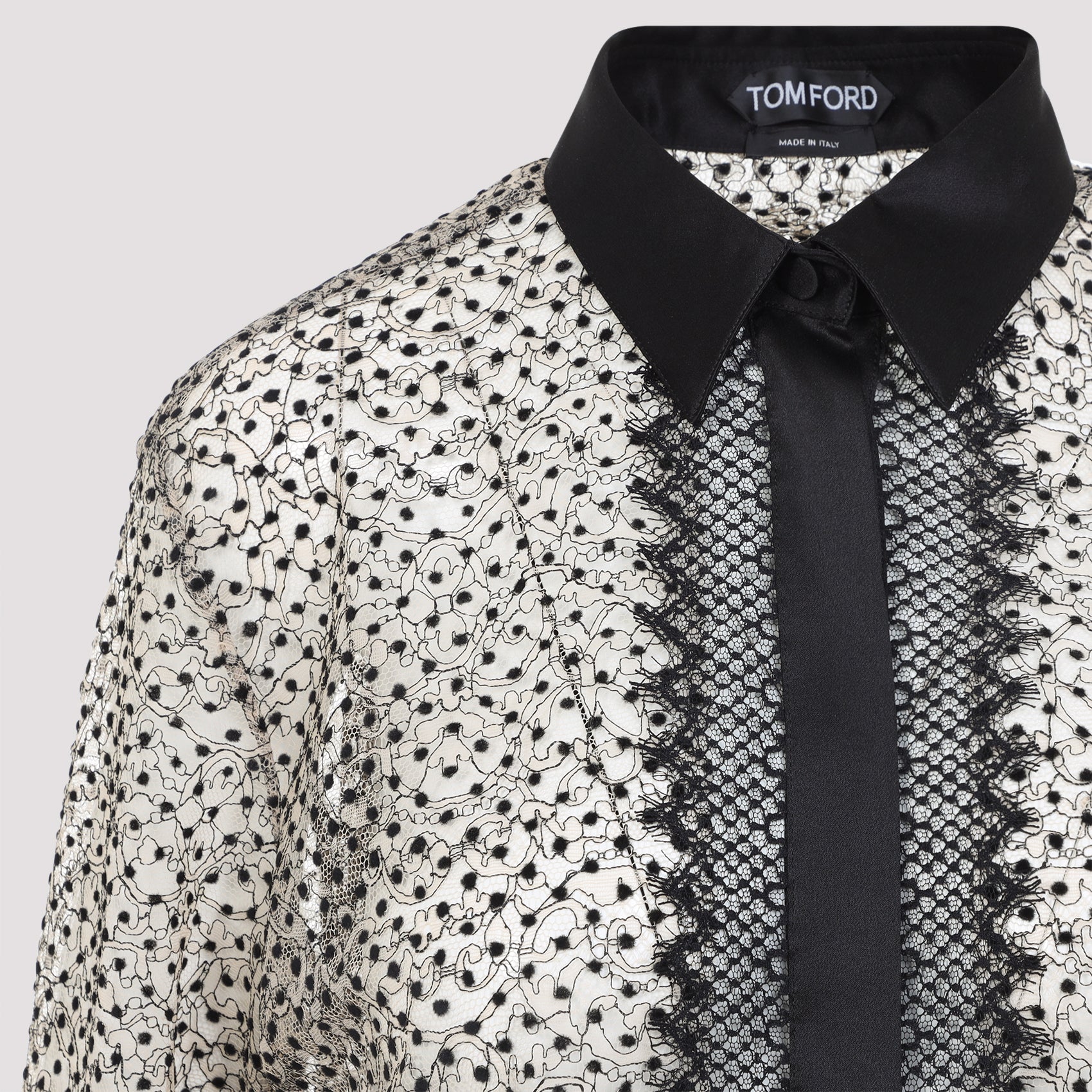 Tom Ford Flock Polka Dot Shirt Women TOM FORD