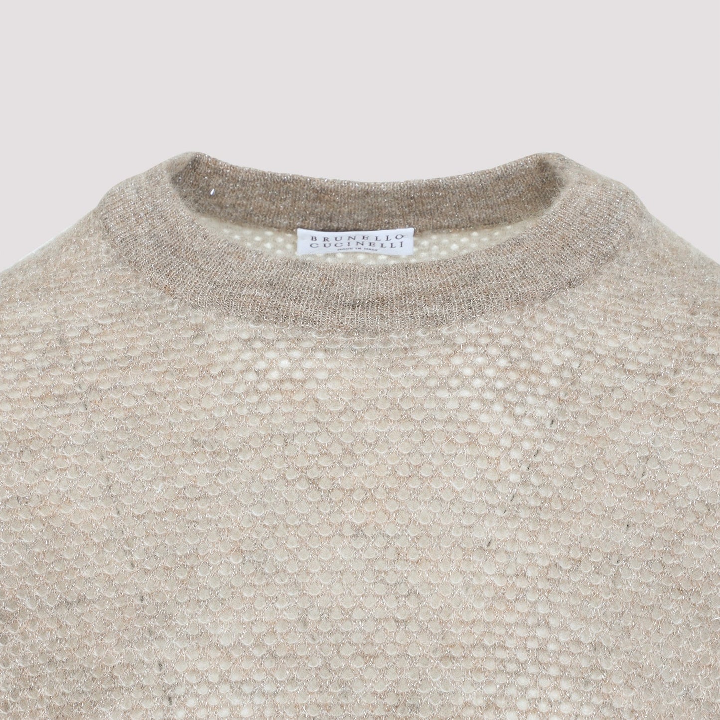 Brunello Cucinelli Sweater Soft Net Pullover Women BRUNELLO CUCINELLI