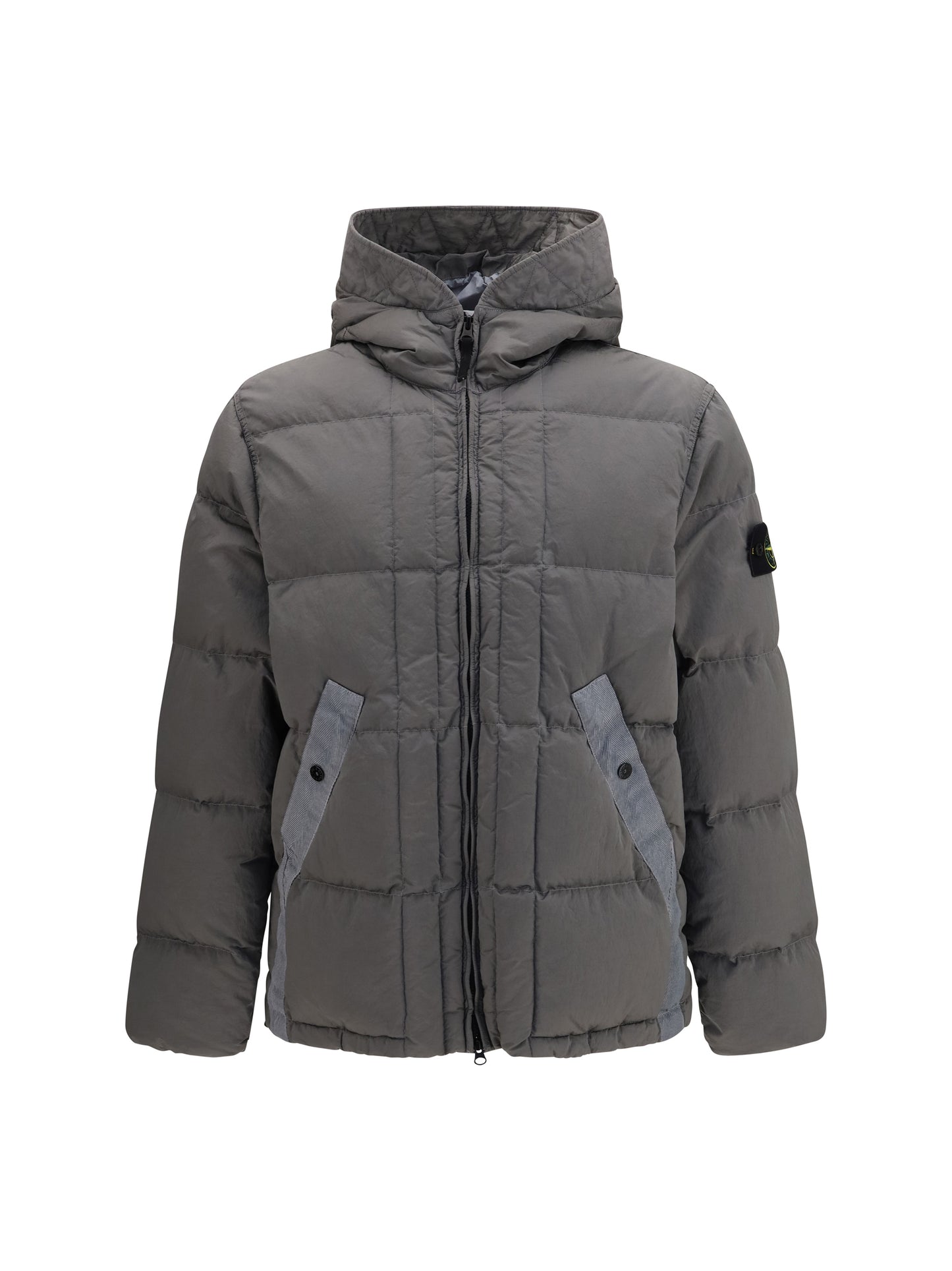 Stone Island Men Nylon Metal Hooded Puffer Jacket STONE ISLAND