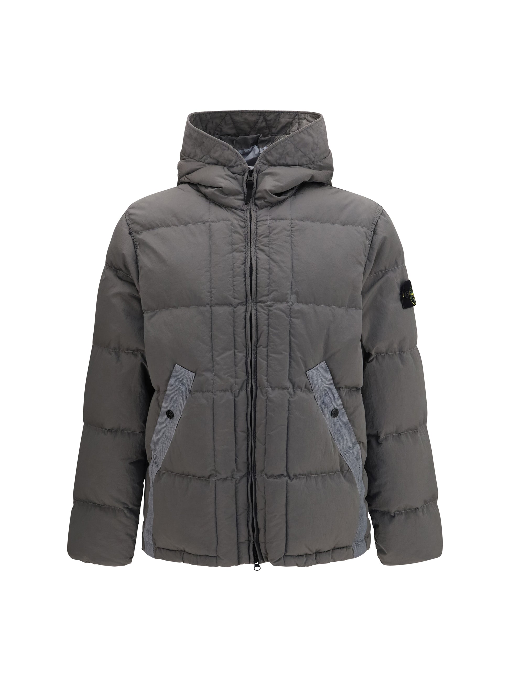 Stone Island Men Nylon Metal Hooded Puffer Jacket STONE ISLAND