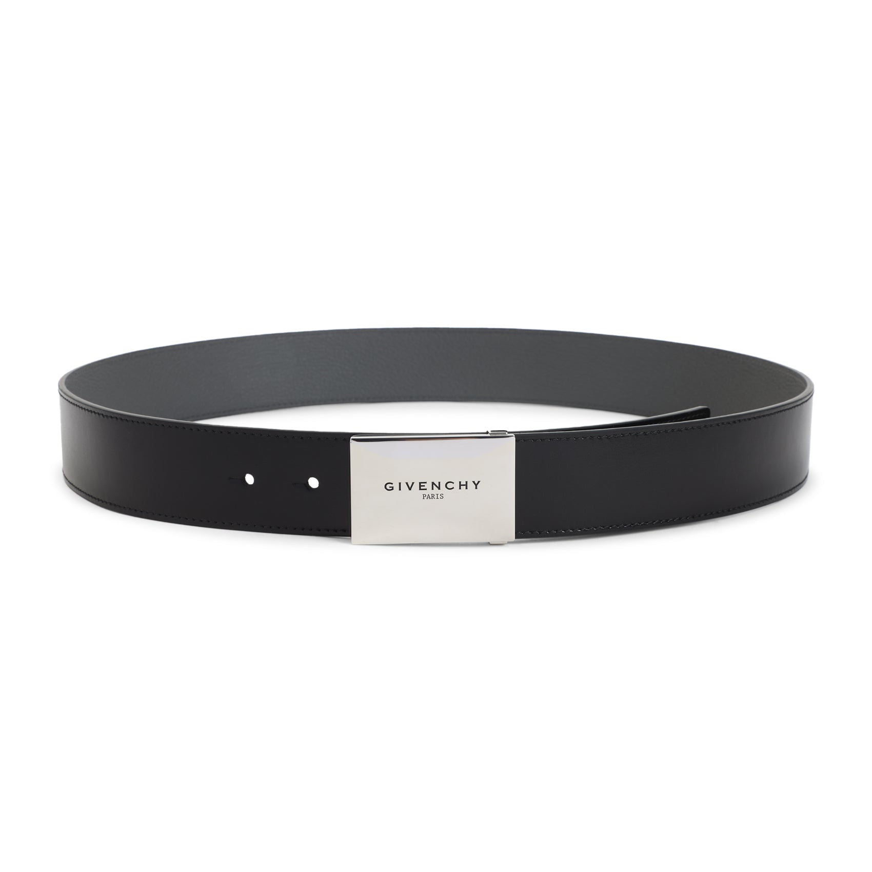 Givenchy Metal Plaque Belt Men GIVENCHY