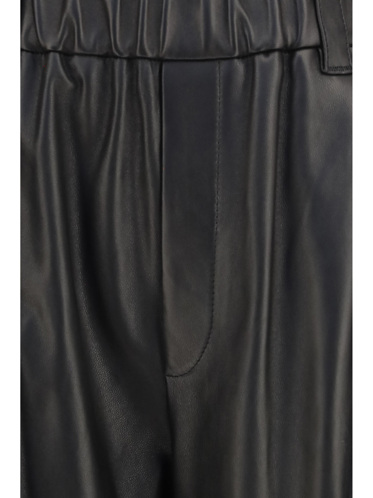 Brunello Cucinelli Women Baggy Nappa Leather Pants BRUNELLO CUCINELLI
