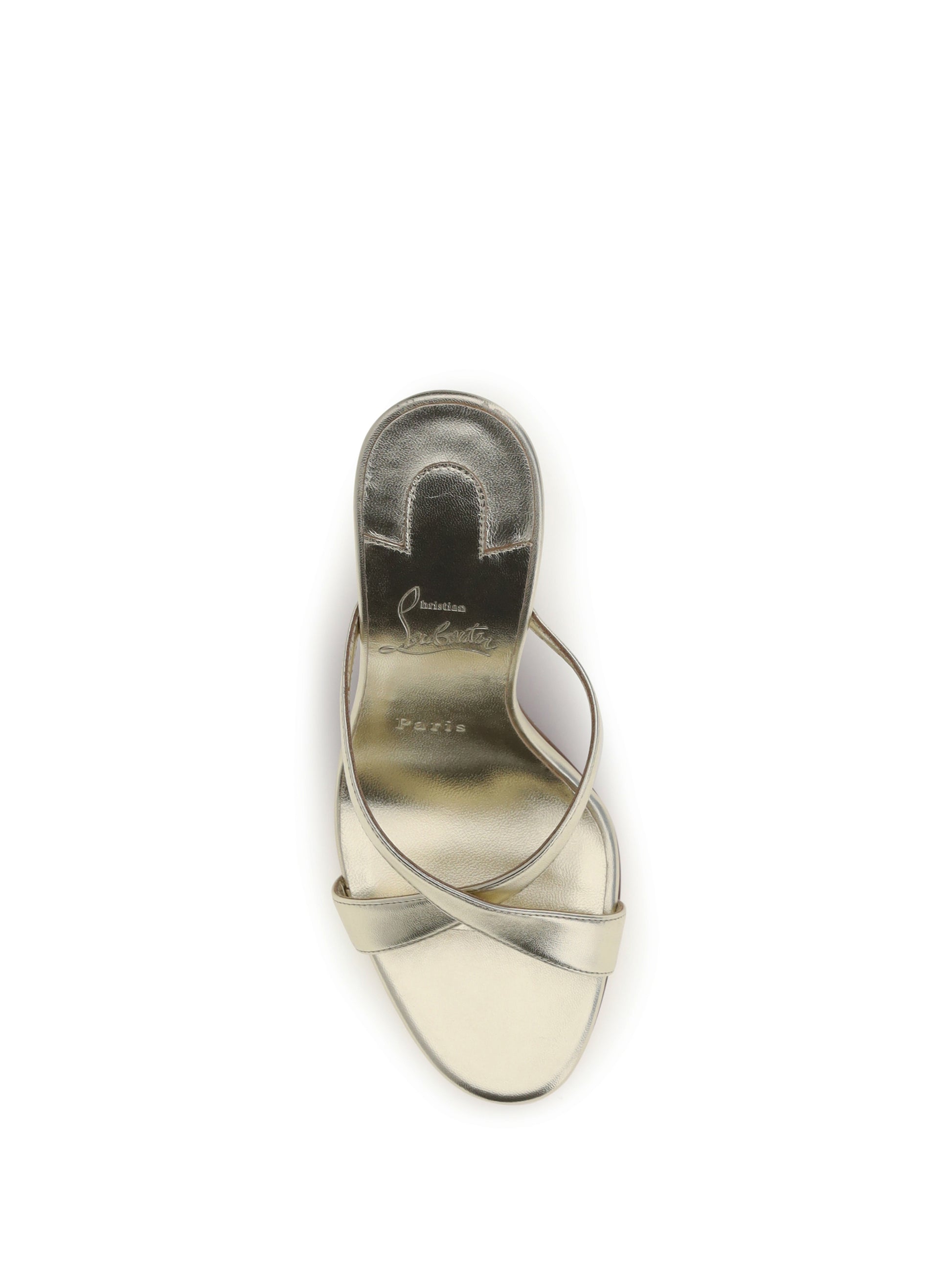 Christian Louboutin Women Mulazee Cross Mule Sandals CHRISTIAN LOUBOUTIN