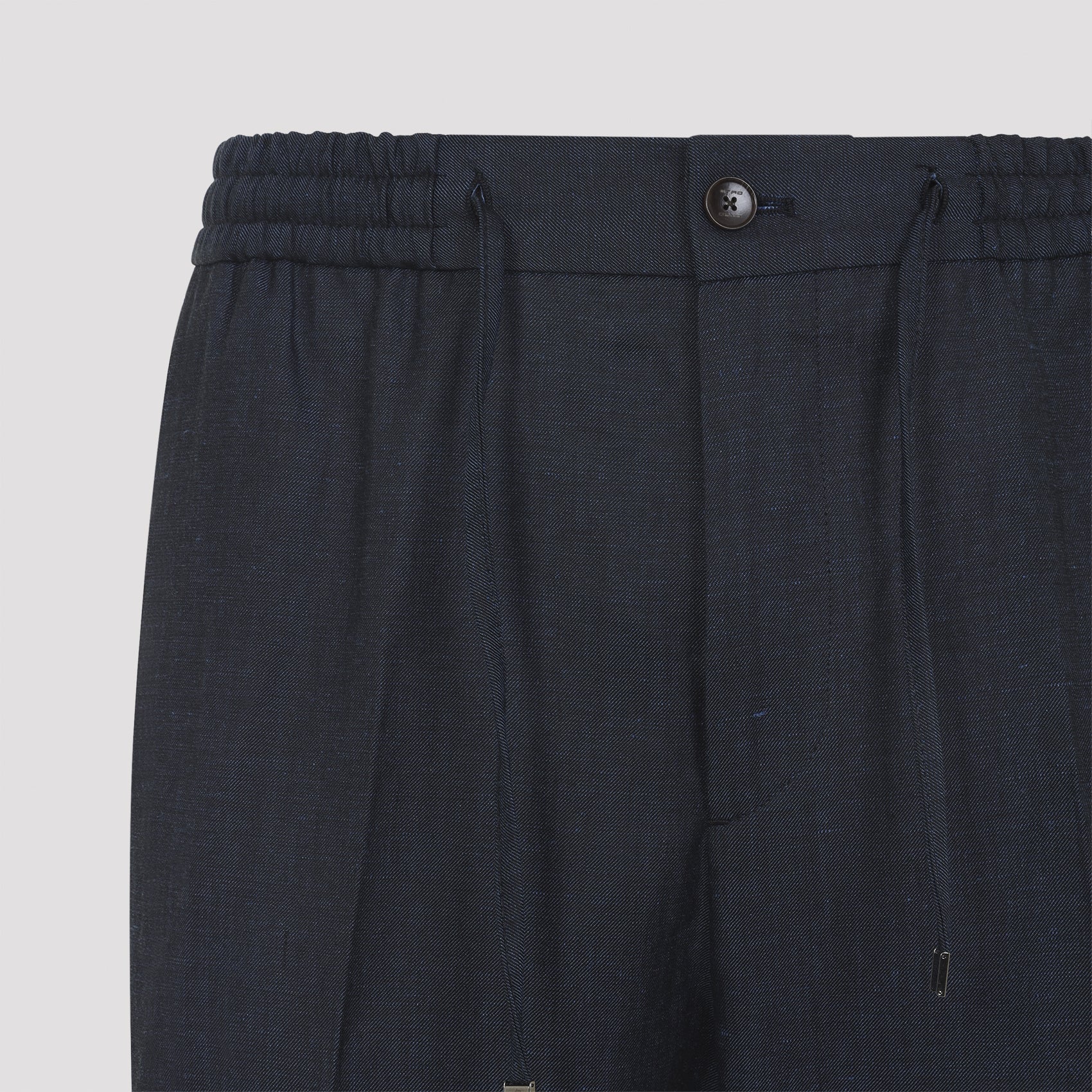 Etro Wool And Linen Pants Men ETRO