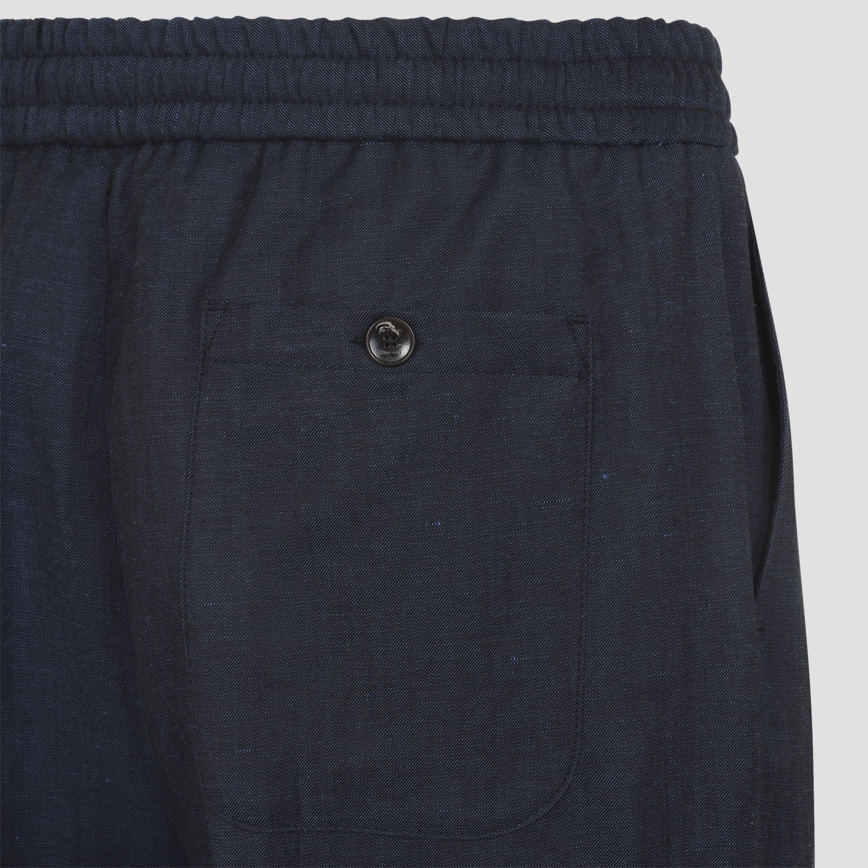 Etro Wool And Linen Pants Men ETRO