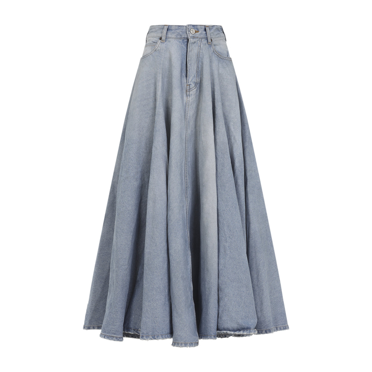 Balenciaga Godet Long Skirt Women BALENCIAGA