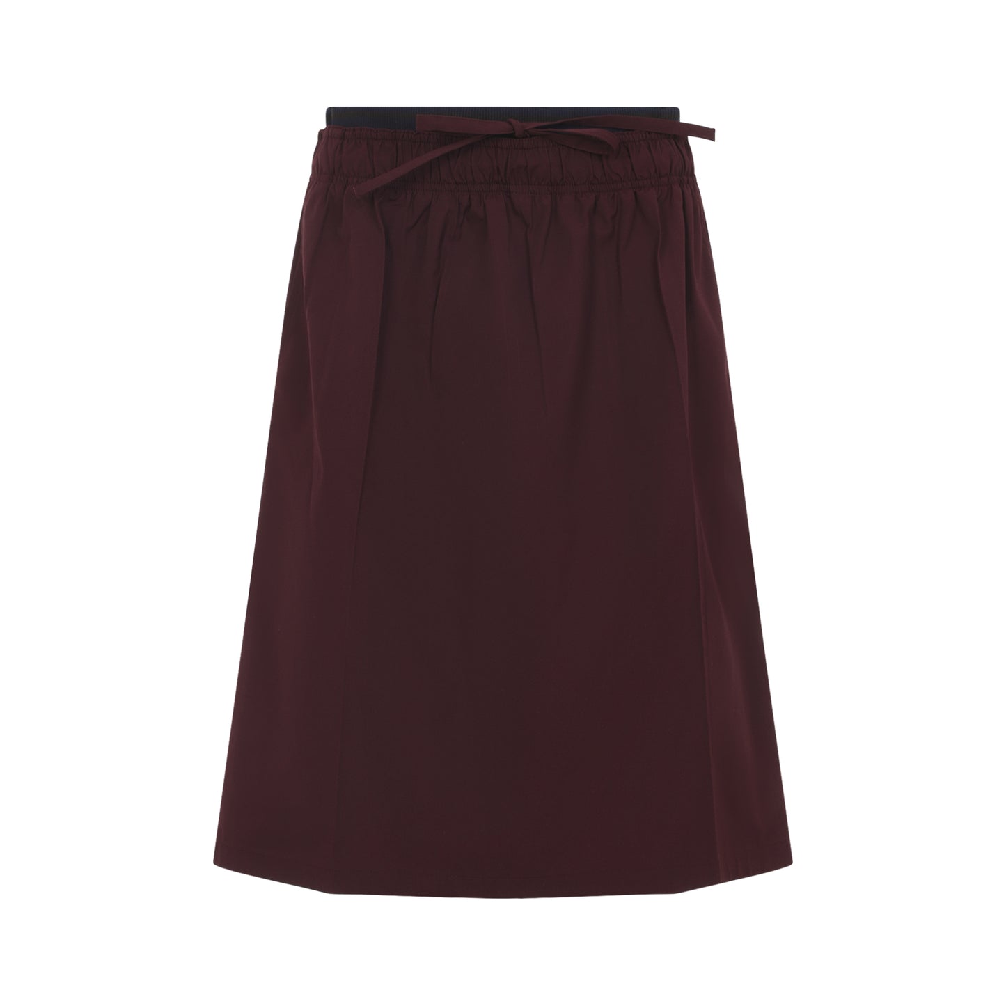Prada Polyester Midi Skirt Women PRADA