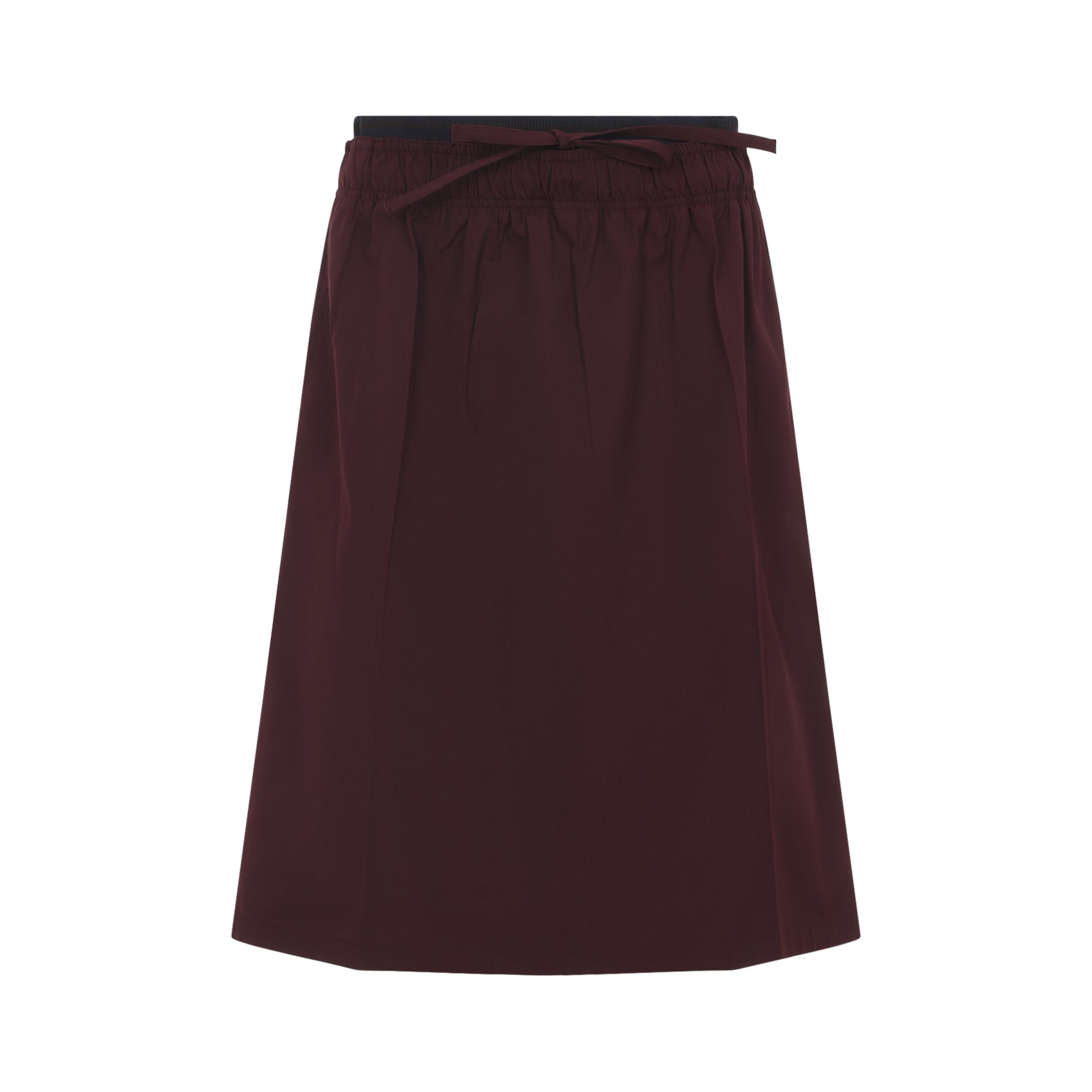 Prada Polyester Midi Skirt Women PRADA