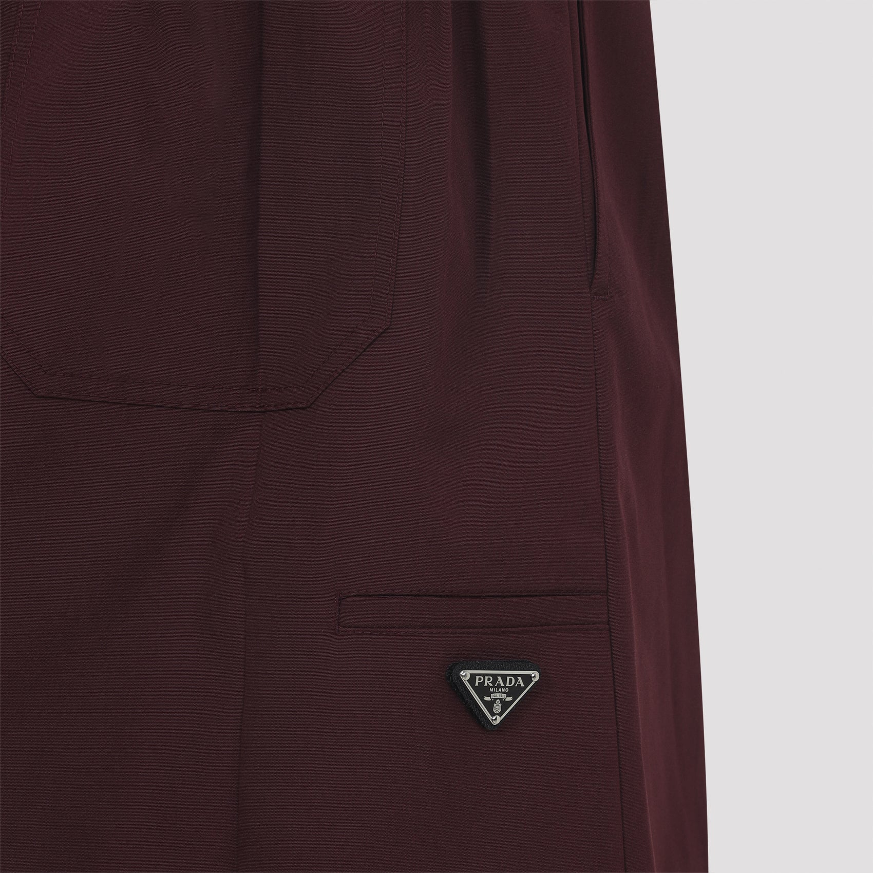 Prada Polyester Midi Skirt Women PRADA