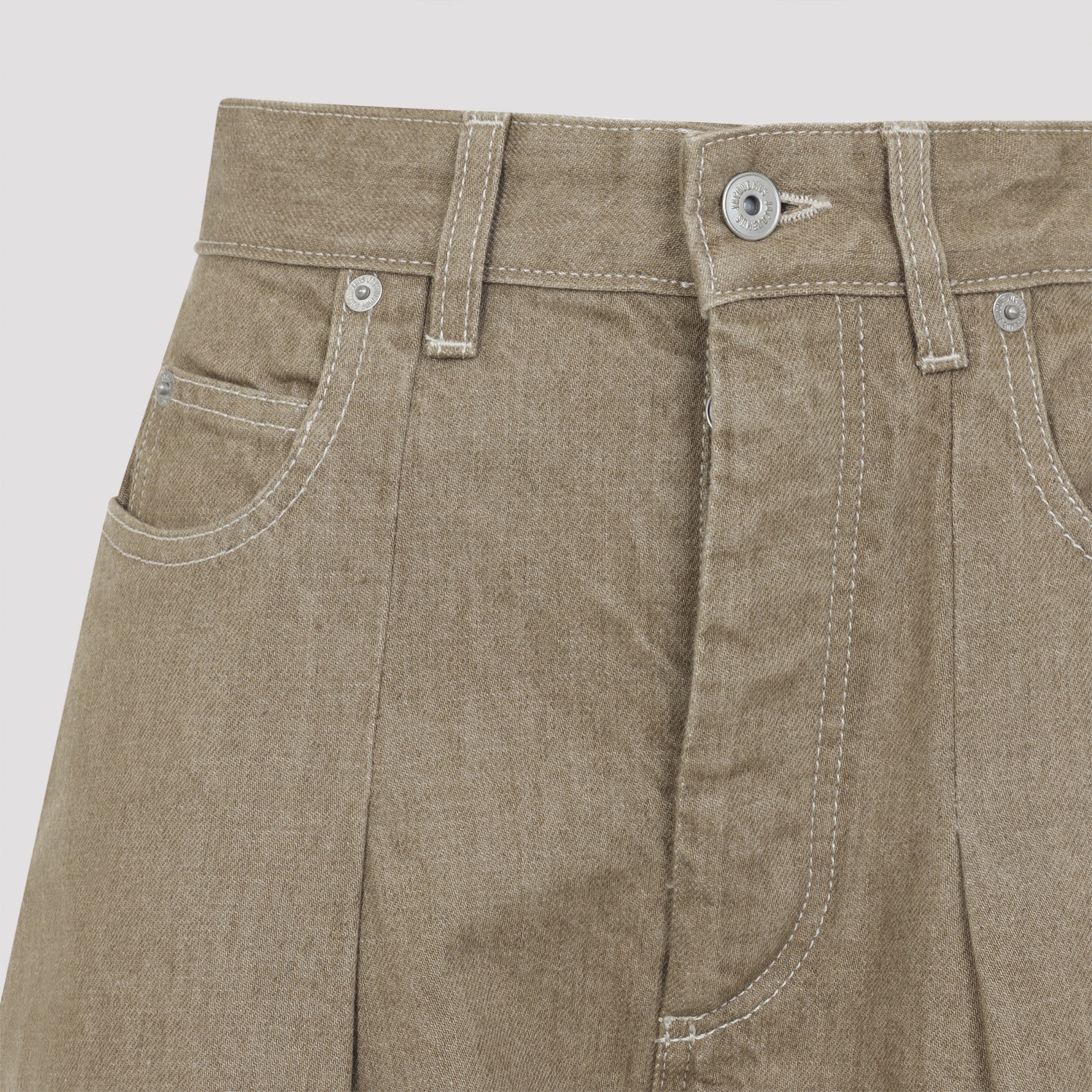 Jacquemus The Ovalo De-Nîmes Jeans Women JACQUEMUS