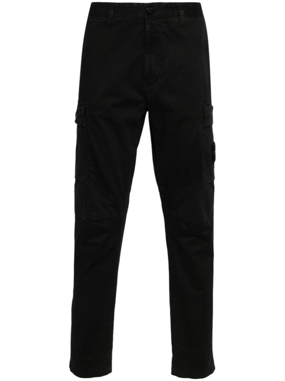 Stone Island Men Cargo Trousers In Broken Cotton Twill STONE ISLAND