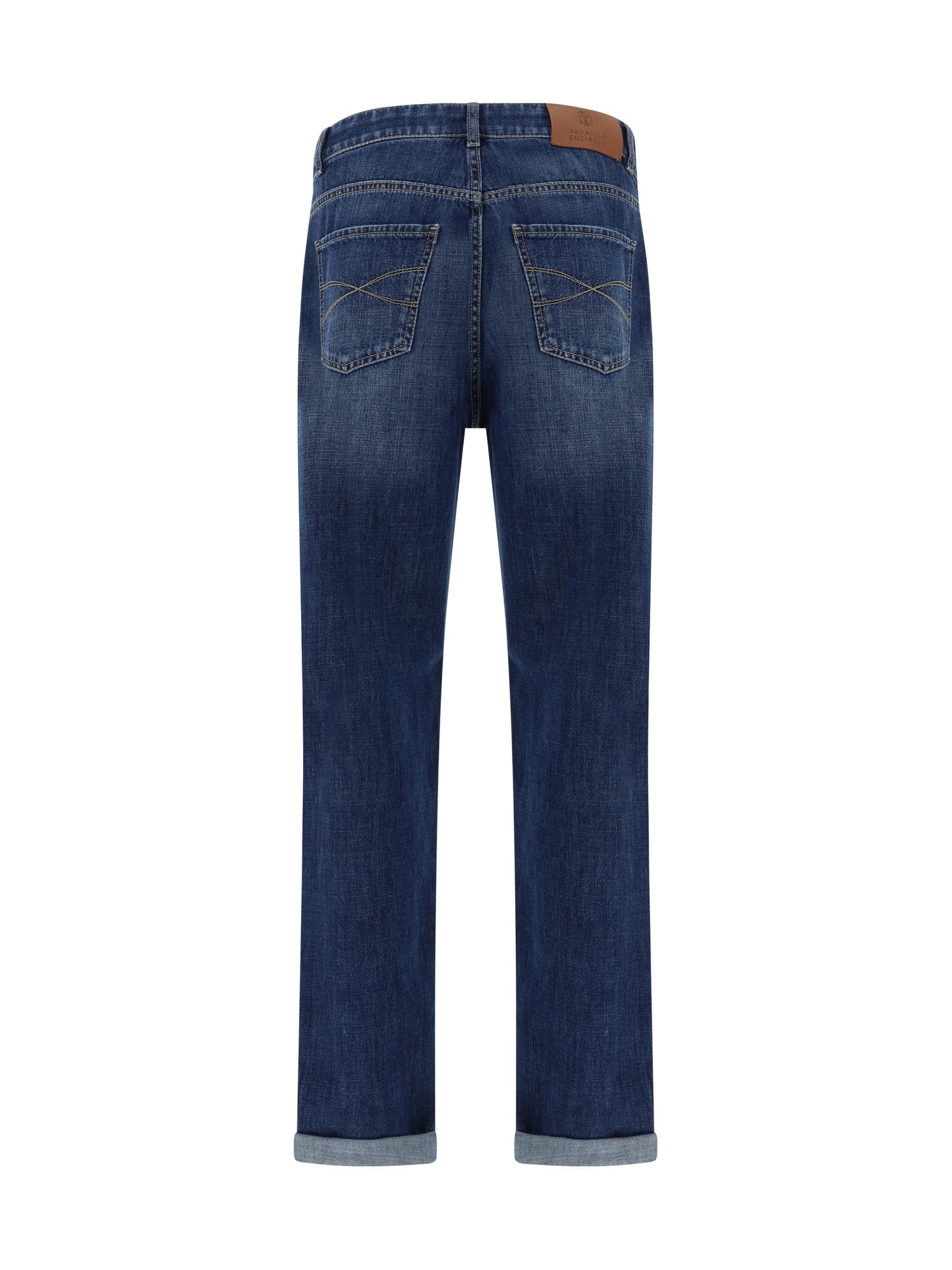 Brunello Cucinelli Men Cuffed Jeans BRUNELLO CUCINELLI