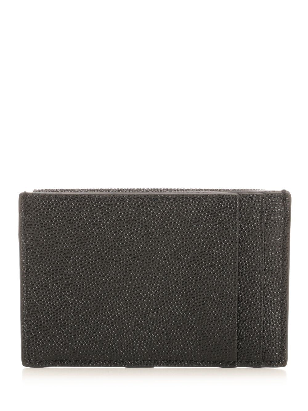 Saint Laurent Women Grain De Poudre Leather Wallet SAINT LAURENT