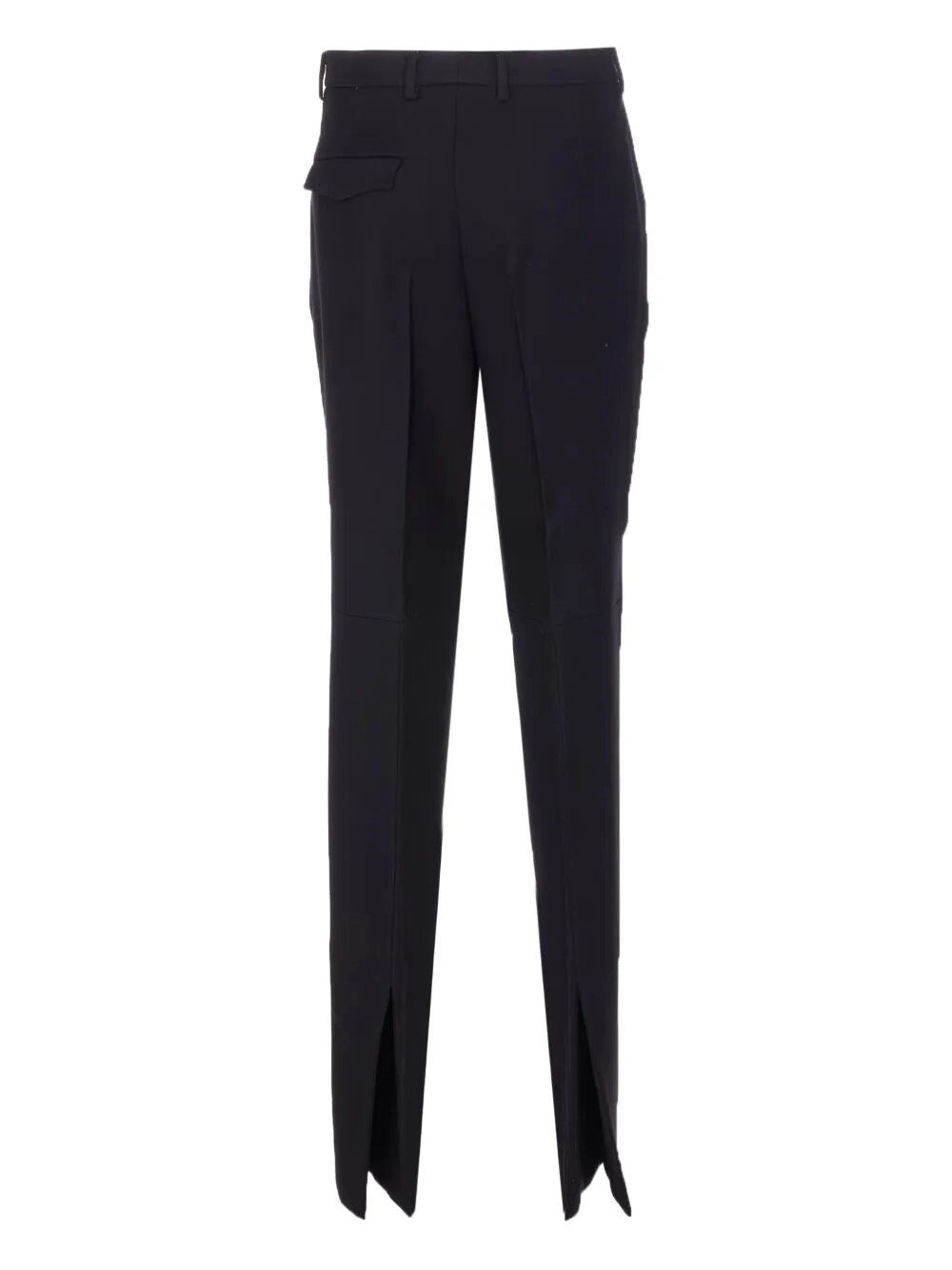 Gucci Women Dry Crepe Wool Pants GUCCI