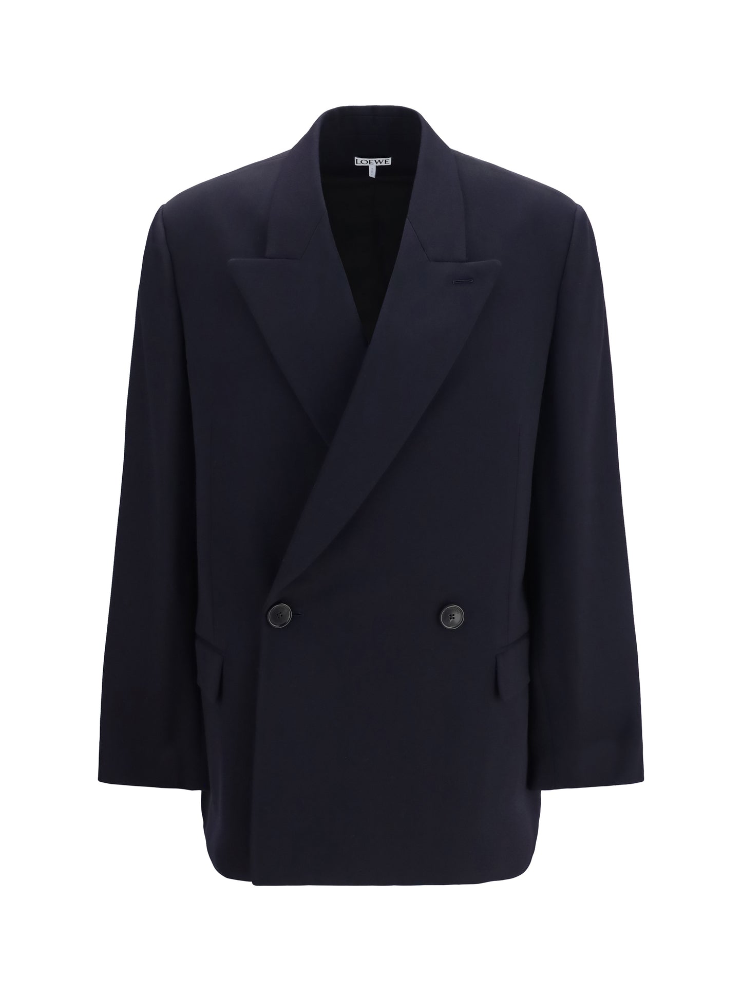 Loewe Men Wool Blend Double-Breasted Jacket LOEWE