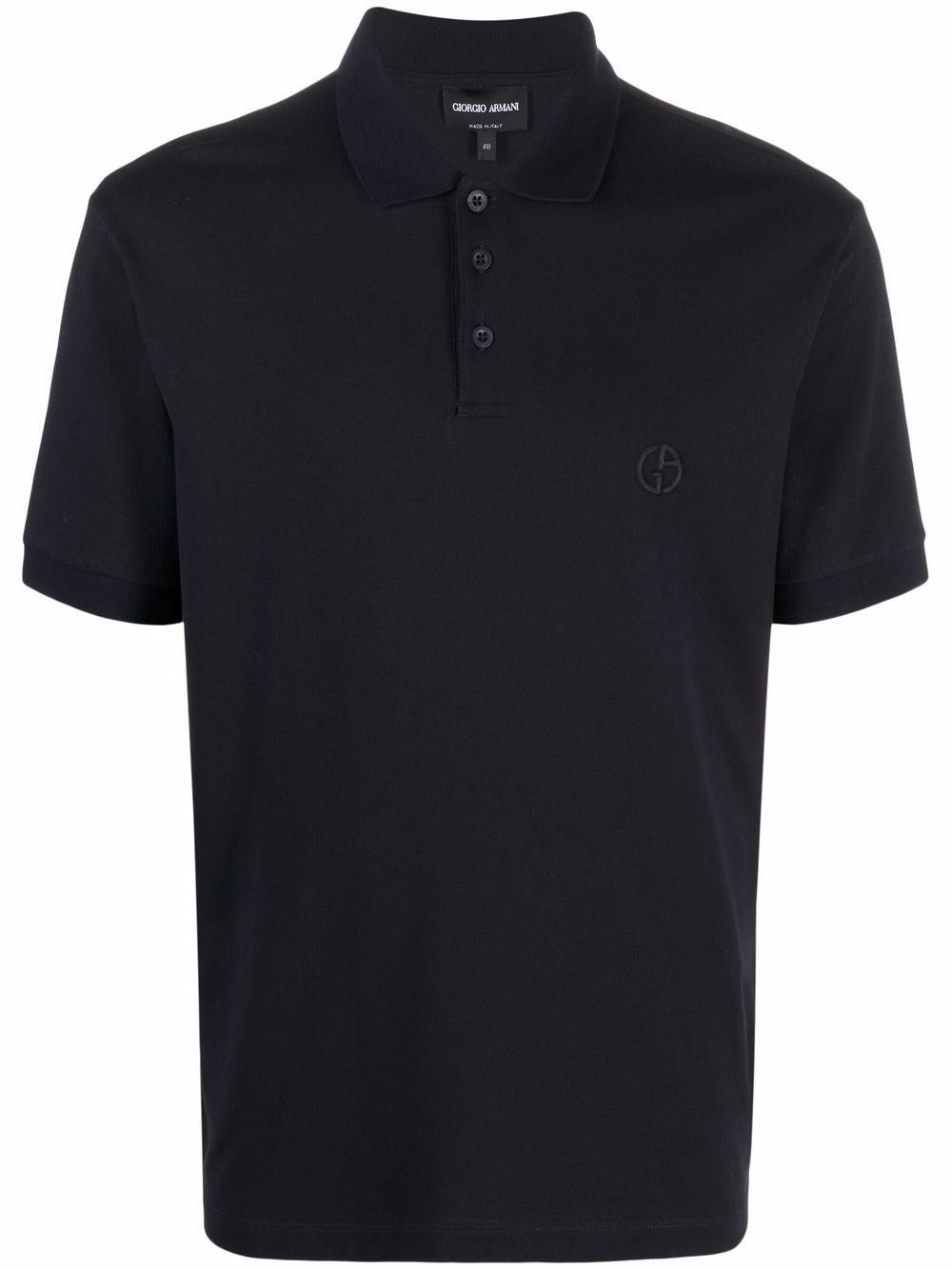 Giorgio Armani Men Pique Polo Shirt GIORGIO ARMANI