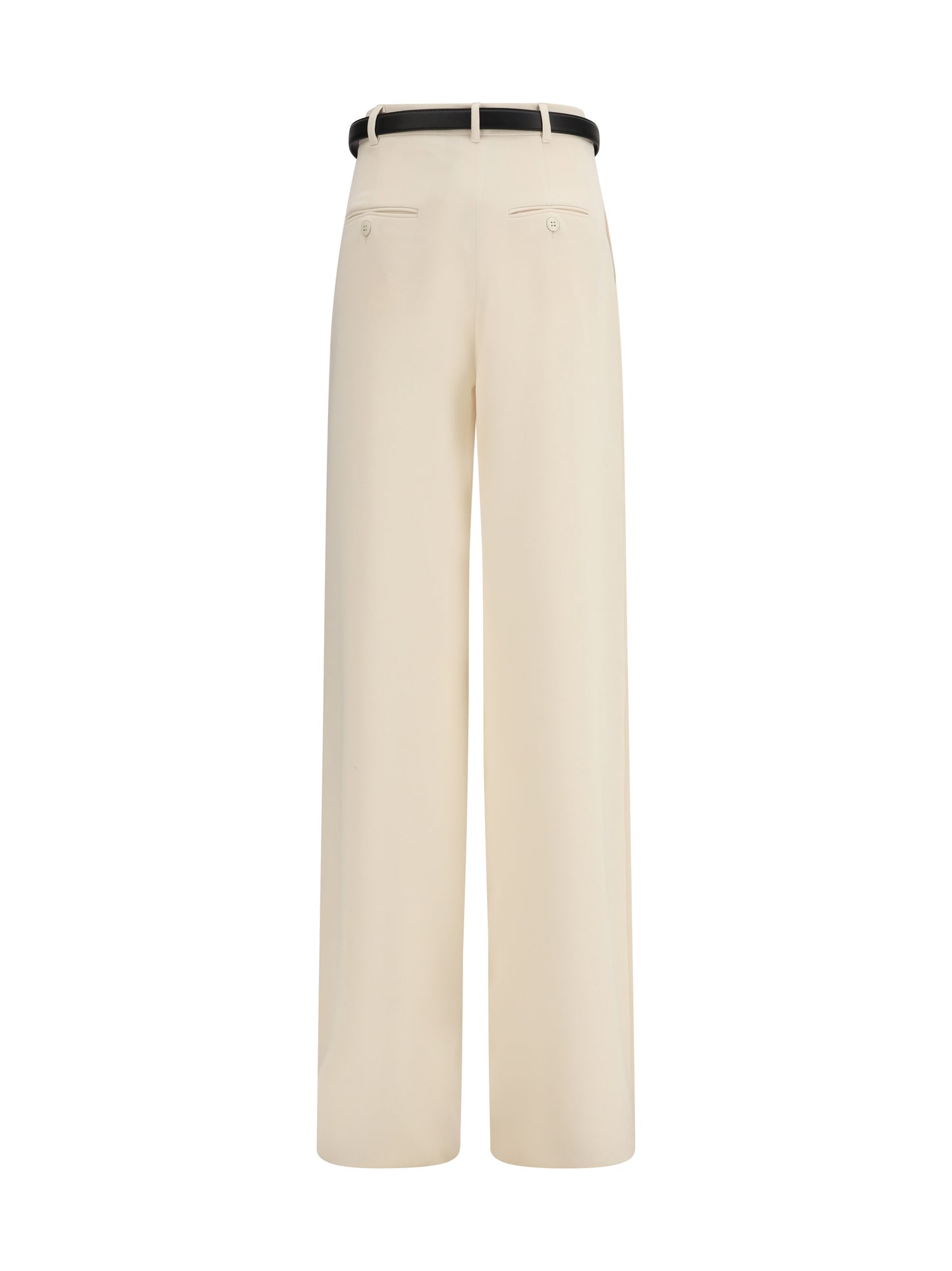 Max Mara Studio Women Elegant Pants With Belt MAX MARA STUDIO