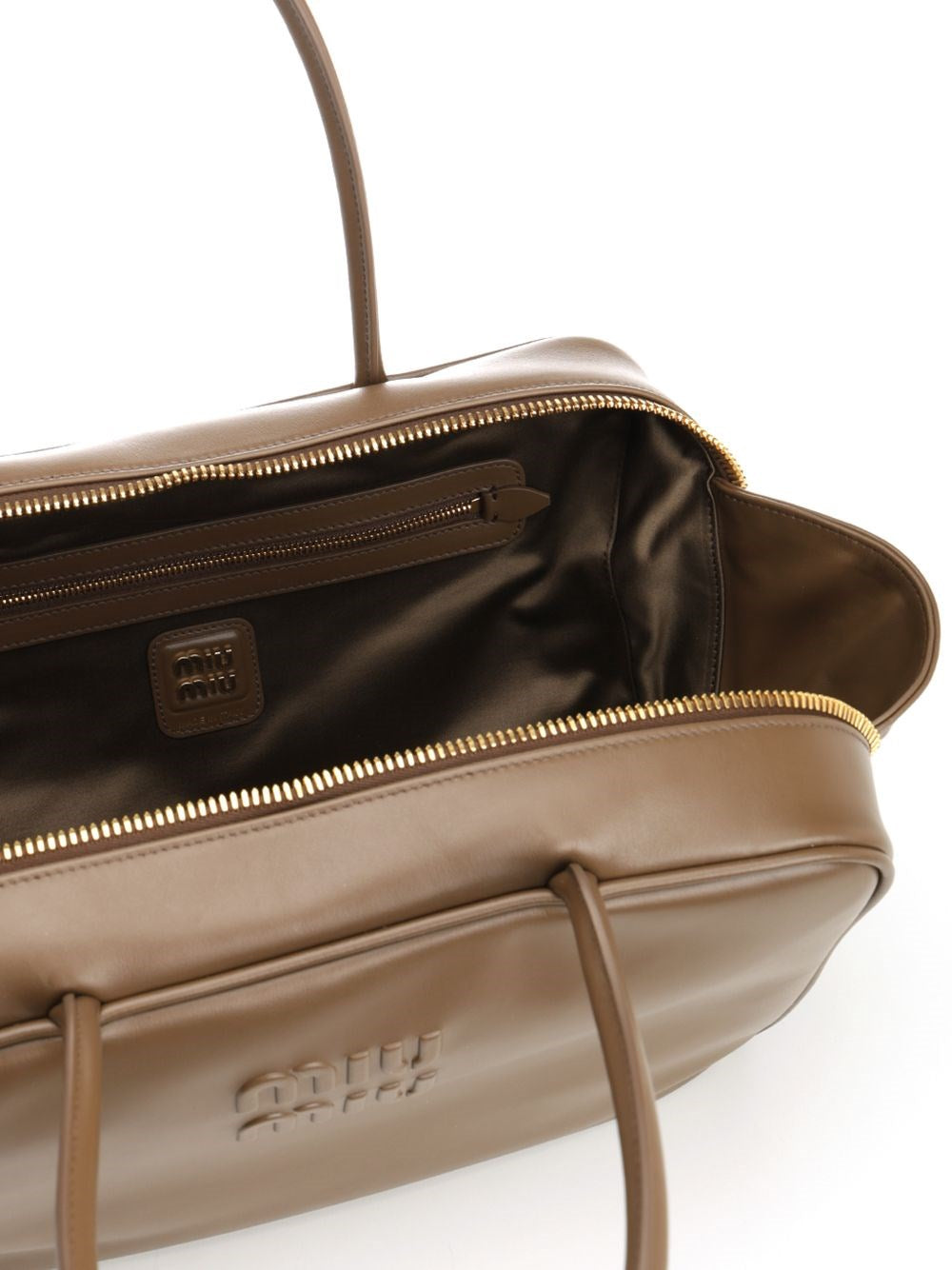 Miu Miu Women Tundra-Colored "Beau" Bag MIU MIU