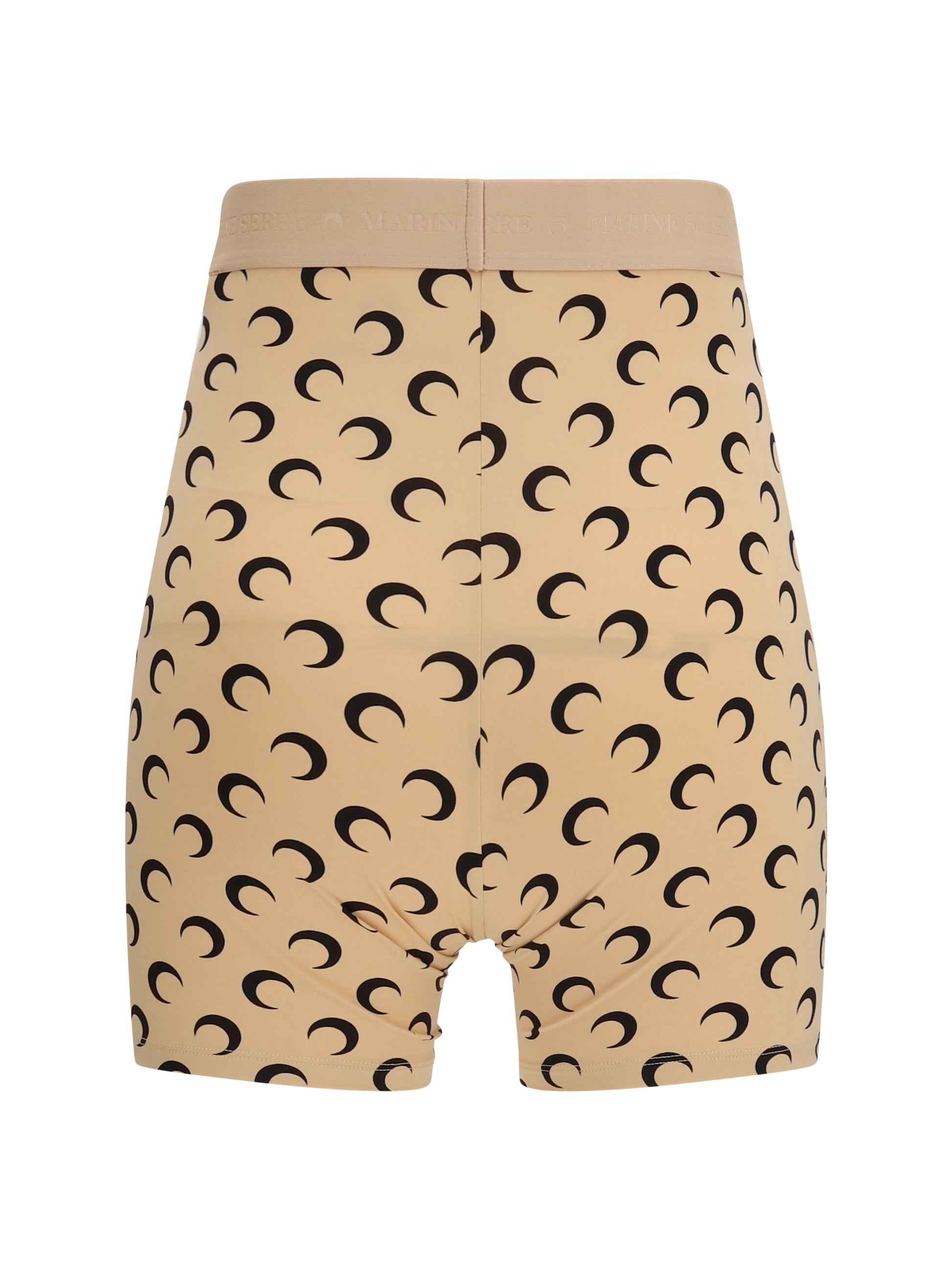 Marine Serre Women Technical Stretch Fabric Shorts MARINE SERRE