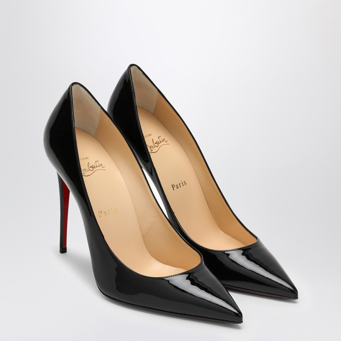Christian Louboutin Black Patent Leather Decollette Women CHRISTIAN LOUBOUTIN