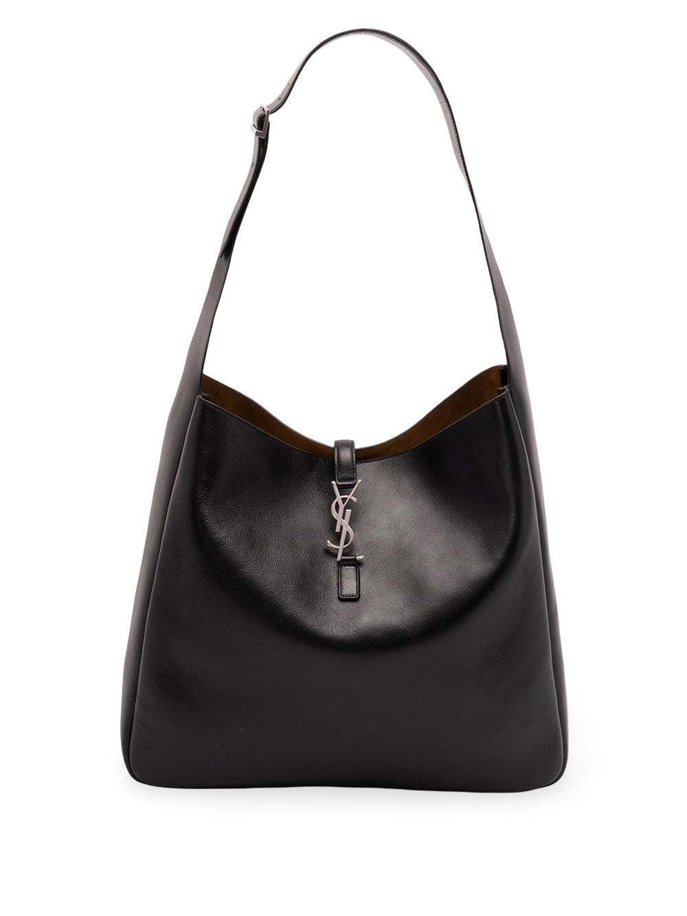 Saint Laurent Men Le 5 A 7 Maxi Hobo In Grained Leather SAINT LAURENT