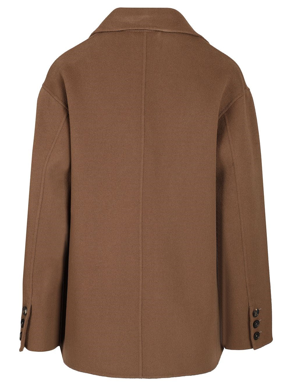 'S Max Mara Women Single-Breasted Double Wool Jacket S MAX MARA