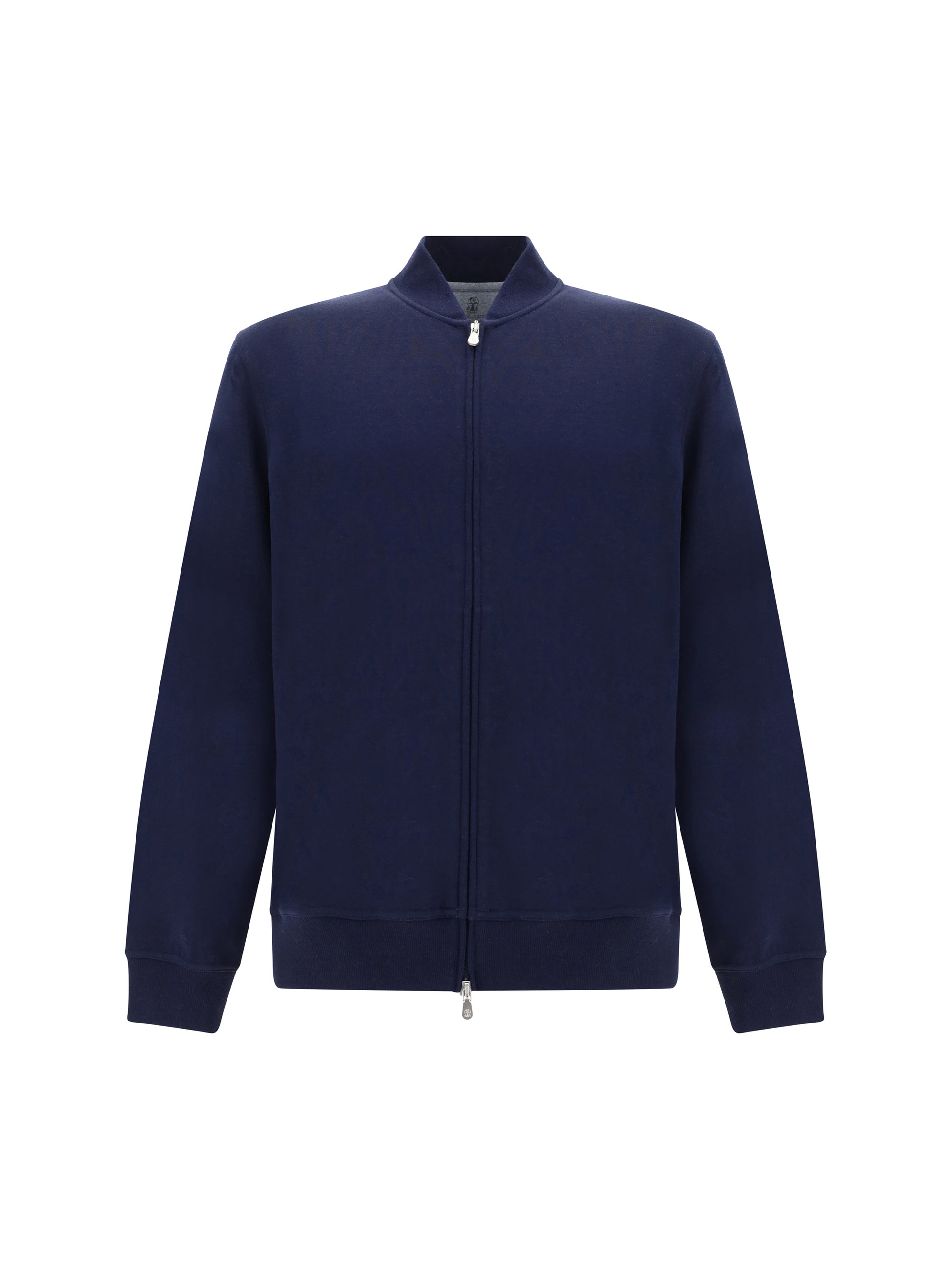 Brunello Cucinelli Men Cotton Zip Sweatshirt BRUNELLO CUCINELLI