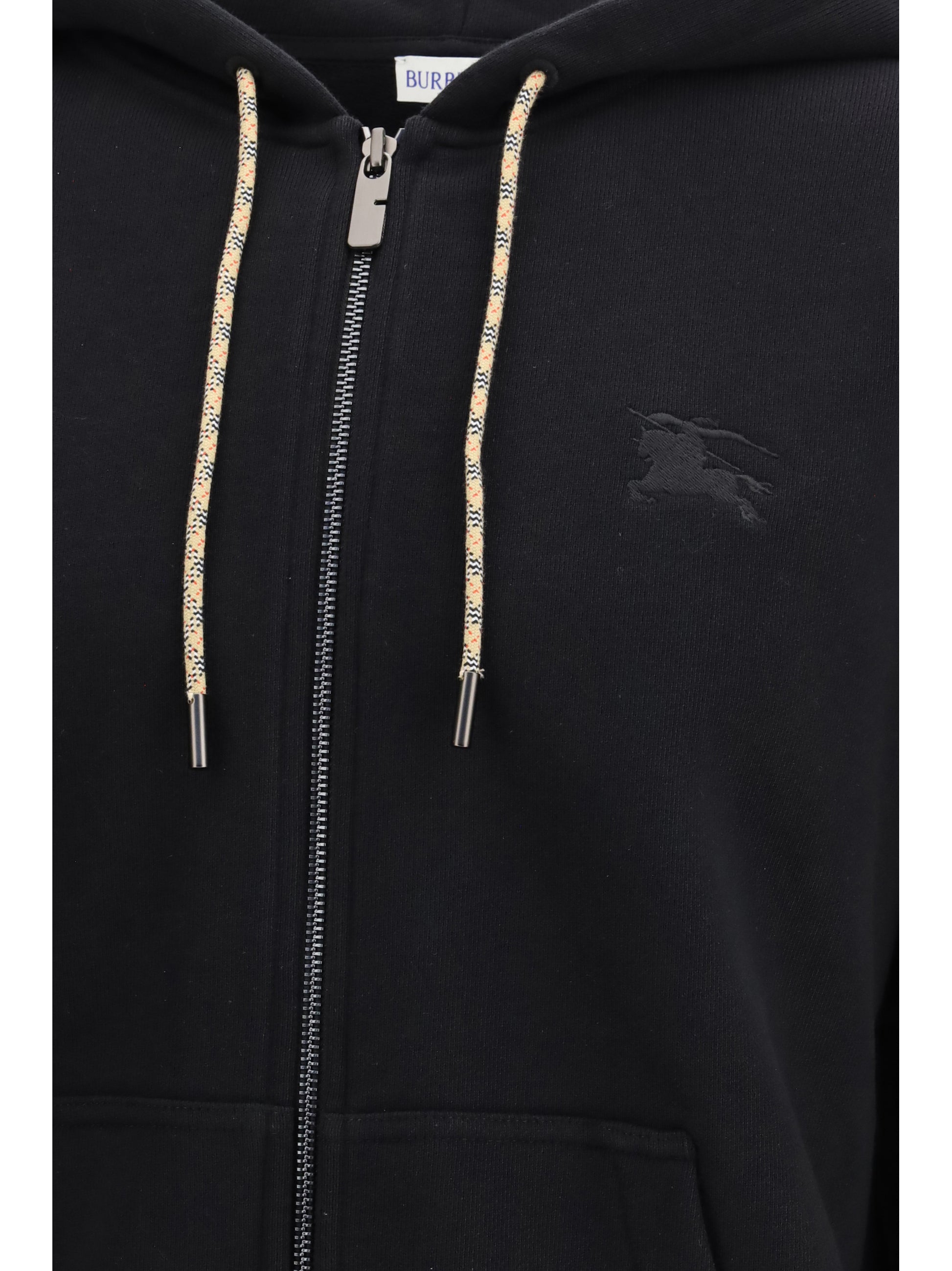 Burberry Men Hooded Zip-Up Sweatshirt BURBERRY