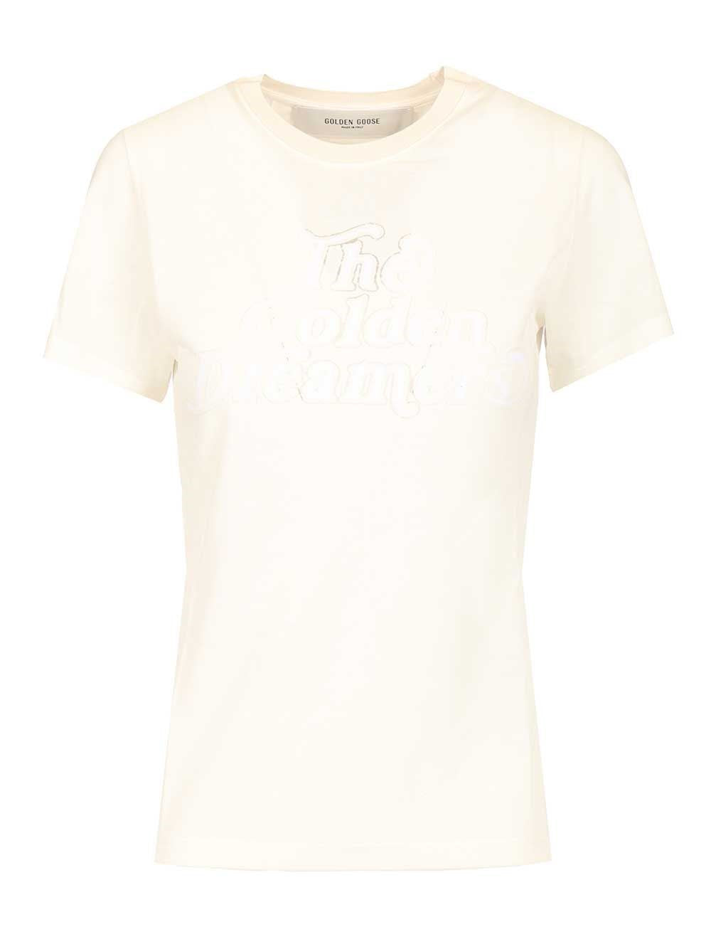 Golden Goose Women Crew Neck Jersey T-Shirt GOLDEN GOOSE