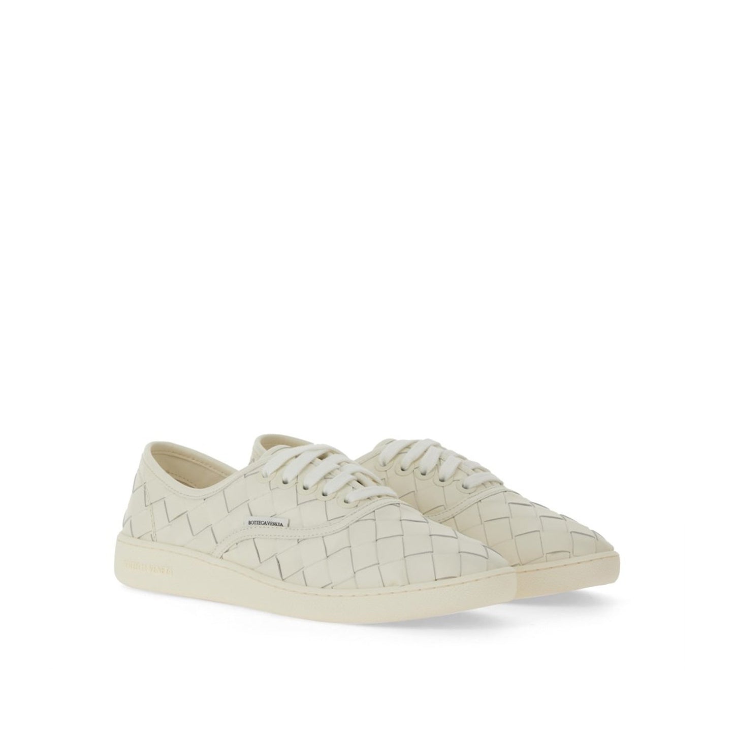 Bottega Veneta Intrecciato Leather Sneakers Men BOTTEGA VENETA