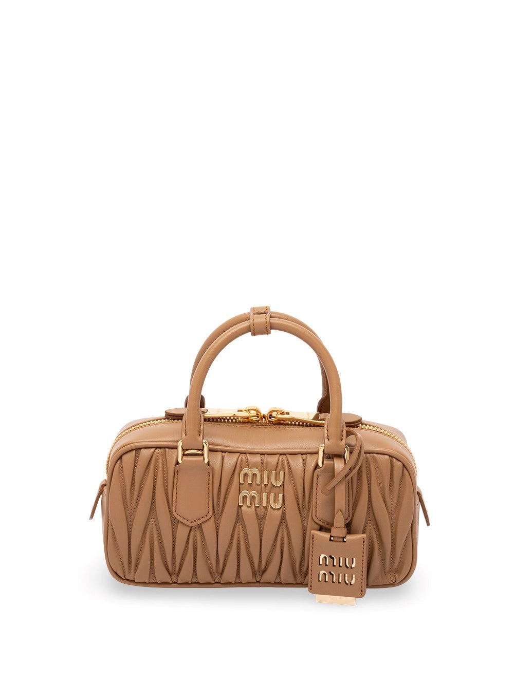 Miu Miu Women `Arcadie` Matelassé Nappa Leather Bag MIU MIU