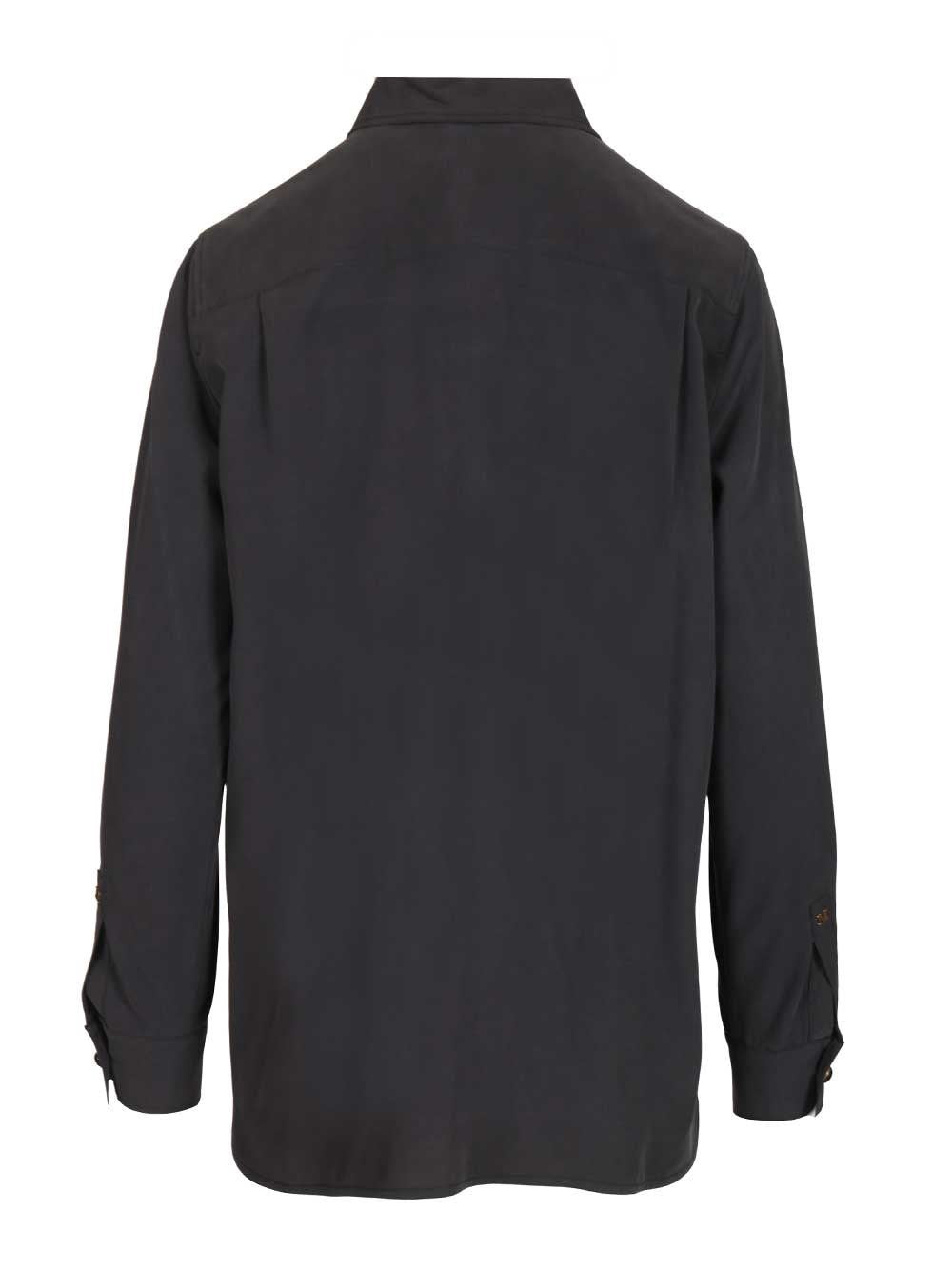 Max Mara Women Siamese Shirt In Washed Silk MAX MARA