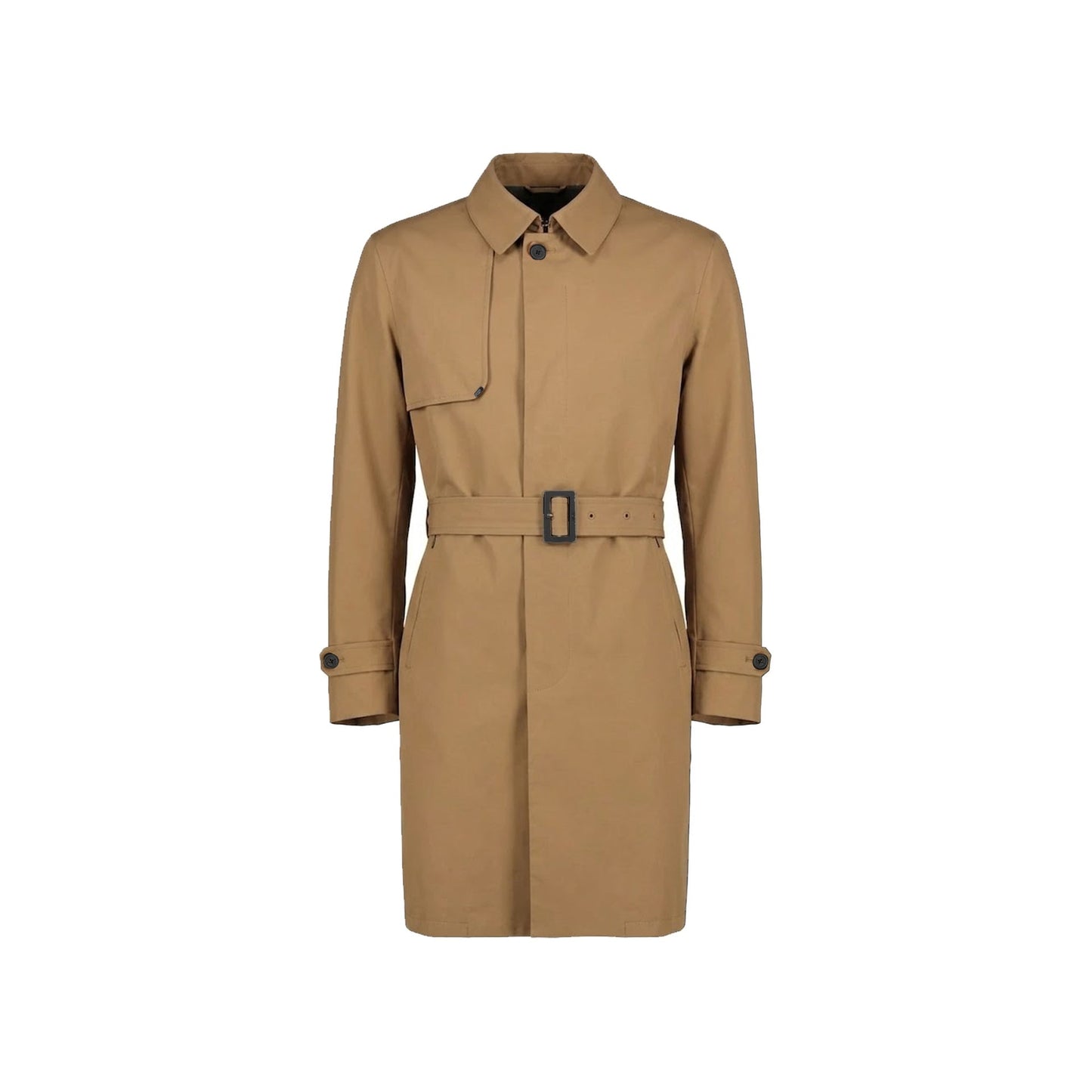 Herno Belted Single-Breasted Coat Men HERNO