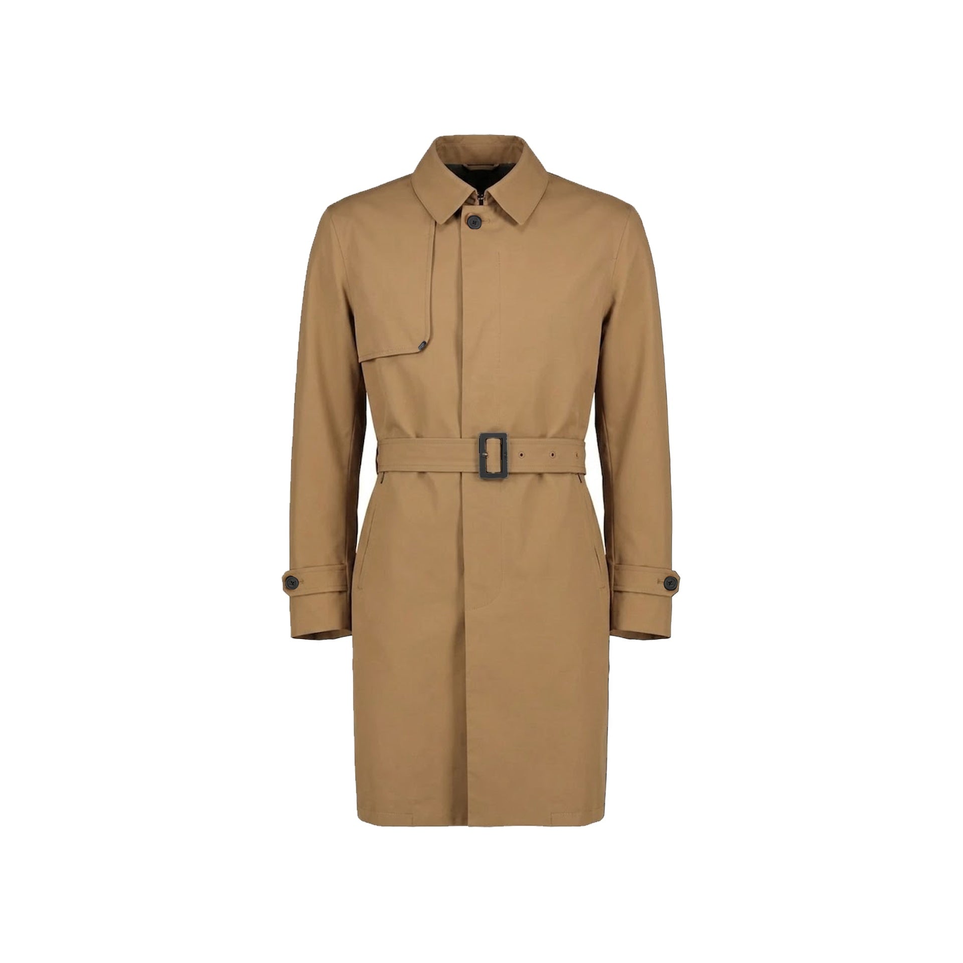 Herno Belted Single-Breasted Coat Men HERNO