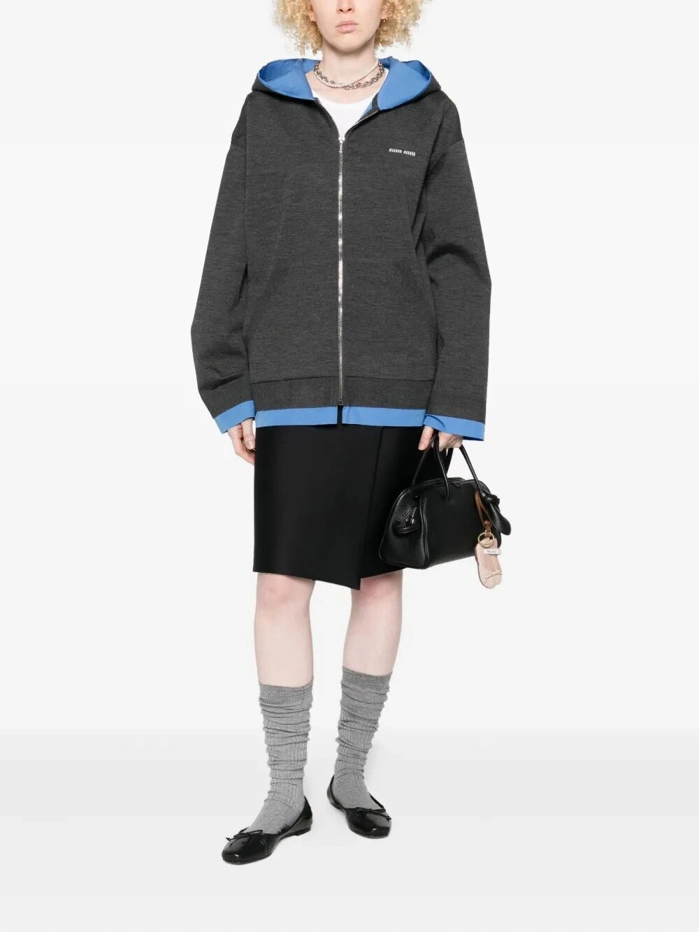 Miu Miu Women Hooded Jacket MIU MIU
